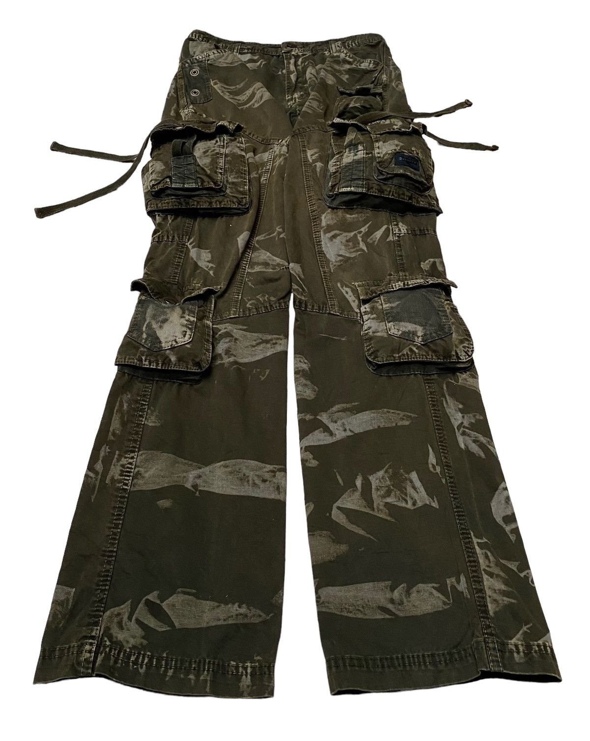 Japanese Brand S.D.L skysdalimit Cargo Parachute Pants