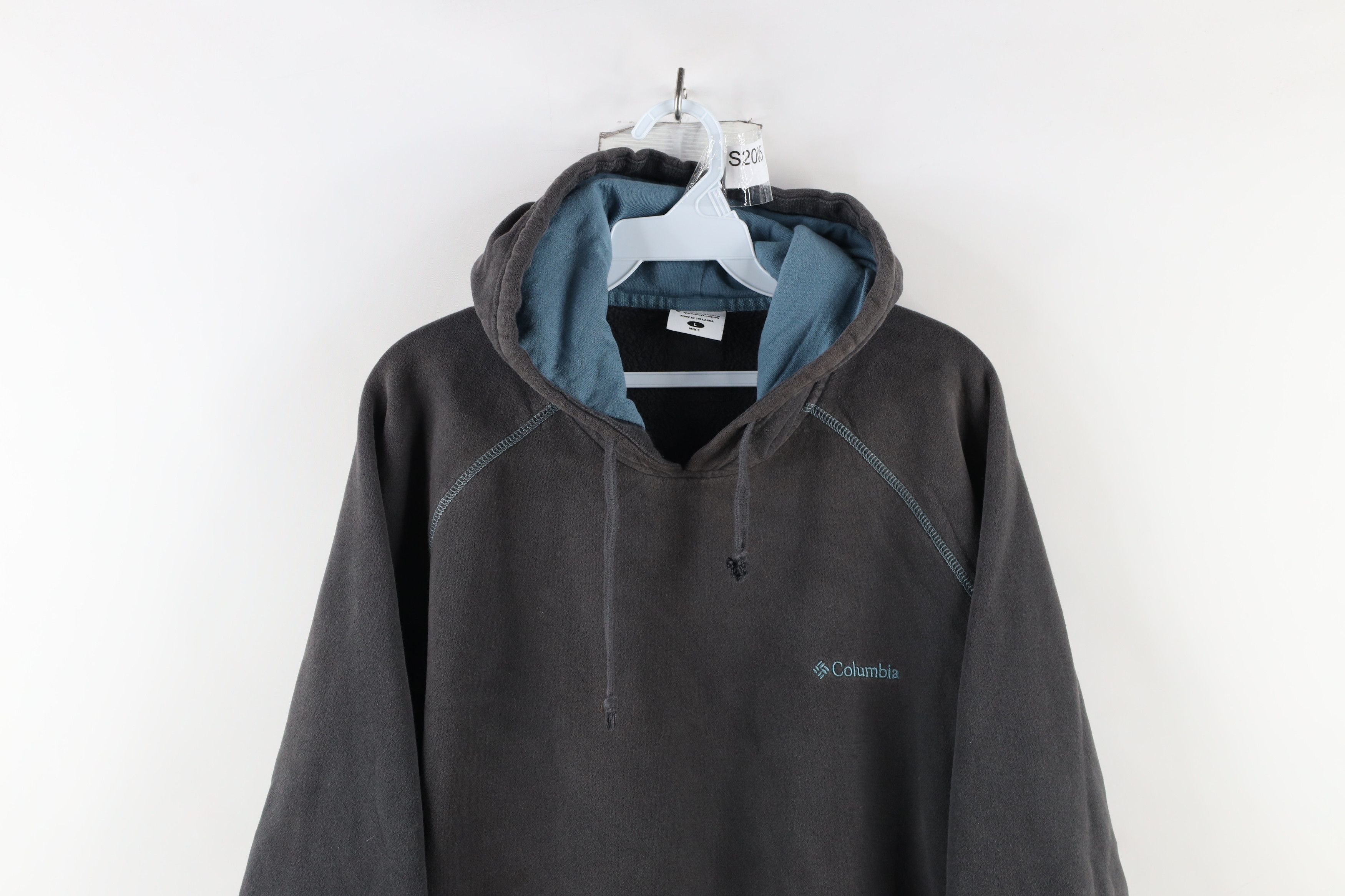 Columbia × Vintage Vintage Columbia Sun Faded Spell Out Hoodie Sweatshirt Gray Size US L / EU 52-54 / 3 - 2 Thumbnail