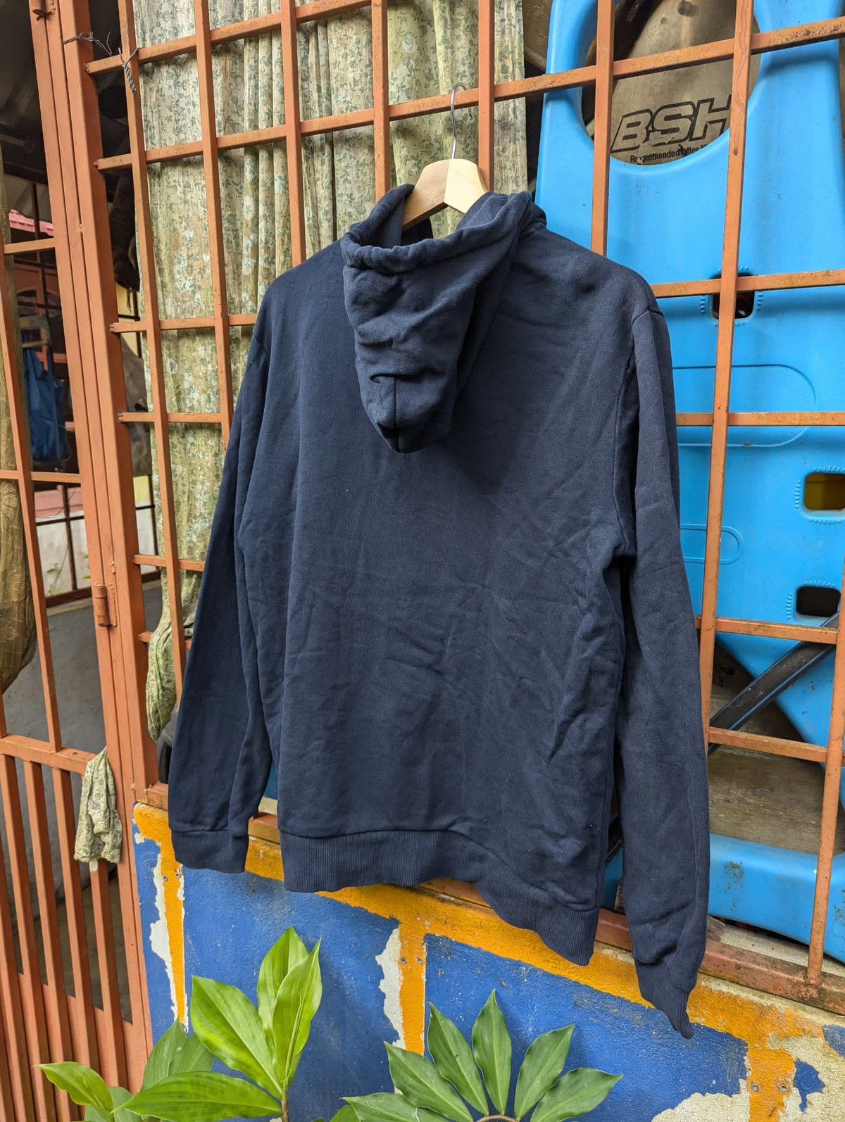 Beams Plus Beams Snap Buttonup Sweatshirt Hoodie Size US L / EU 52-54 / 3 - 6 Thumbnail