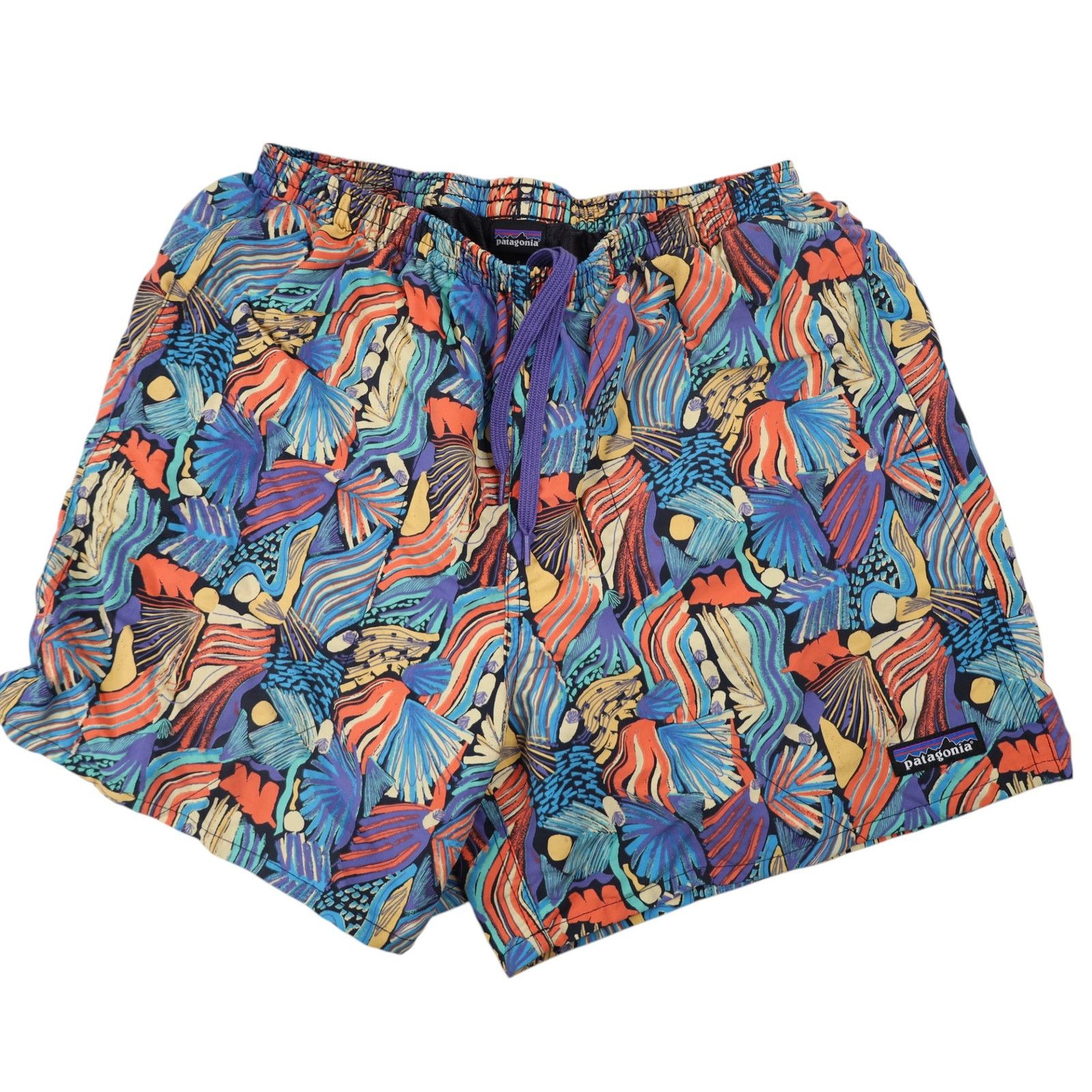 Patagonia Patagonia Tropical Print Baggies Adventure Shorts Size 26" / US 2 / IT 38 - 1 Thumbnail