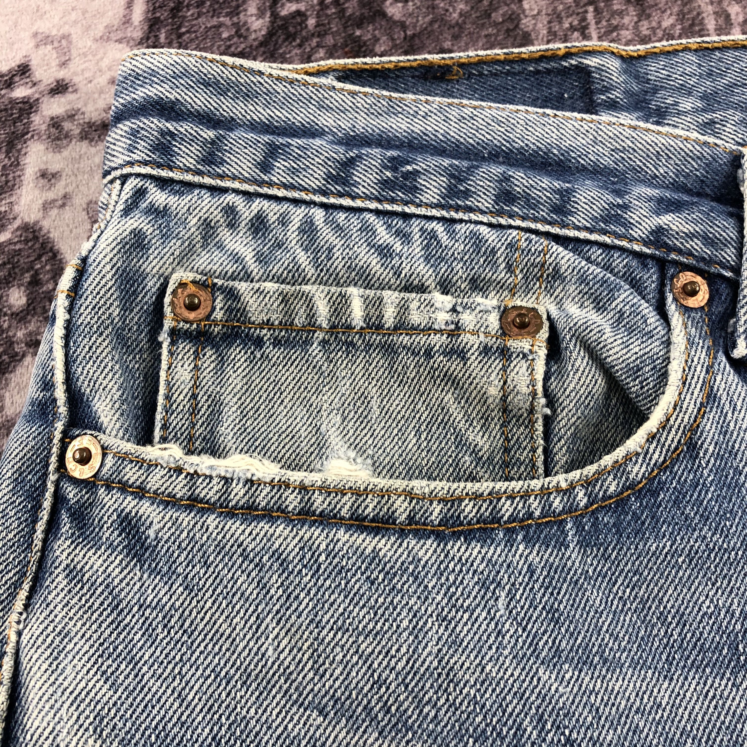Levi's Vintage 90s Levis 501 Jeans-JM2766 Size US 36 / EU 52 - 13 Thumbnail