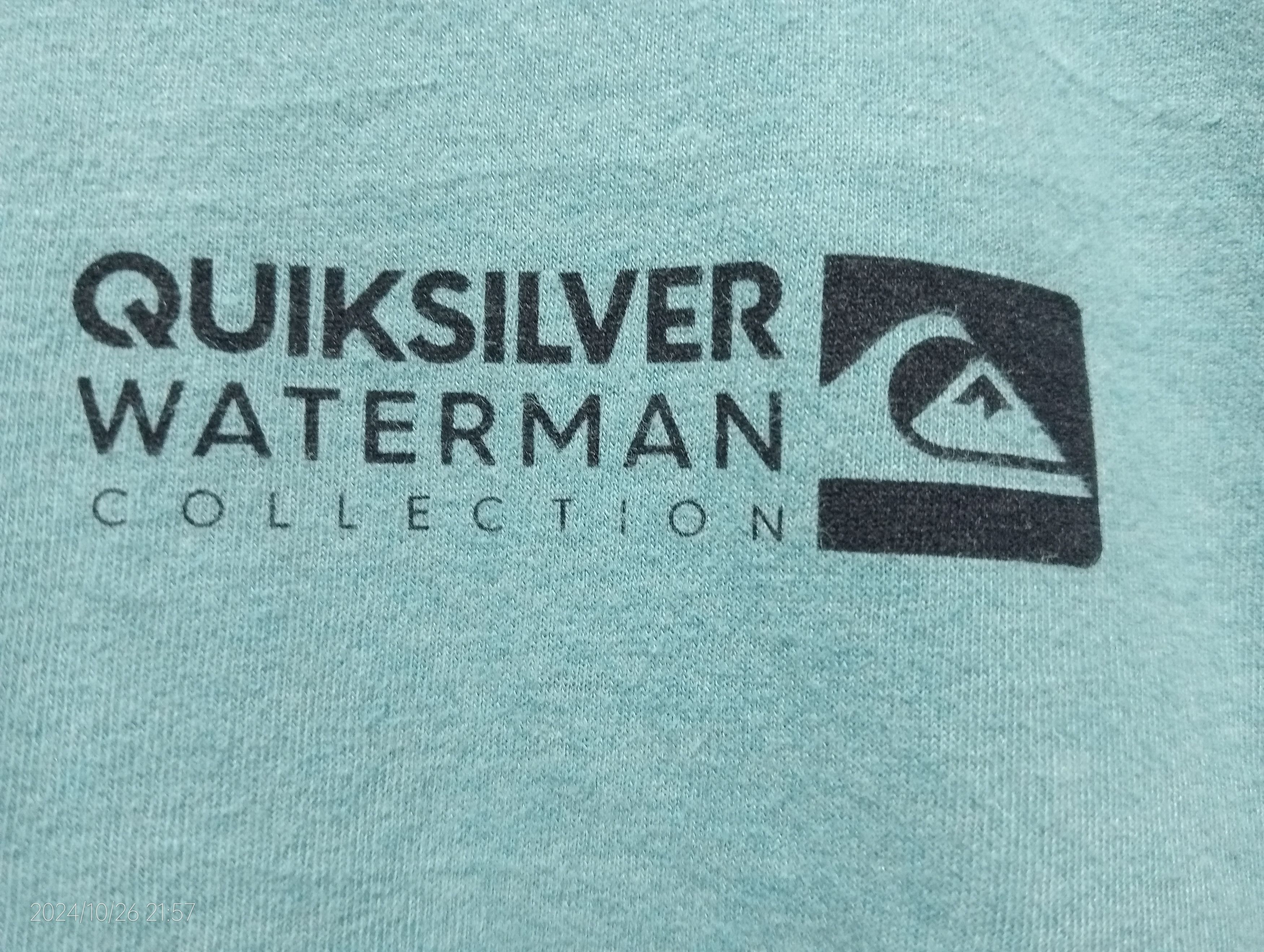 Quiksilver Quiksilver Waterman Collection Long Sleeve Tshirt Very Rare Size US XXL / EU 58 / 5 - 4 Thumbnail
