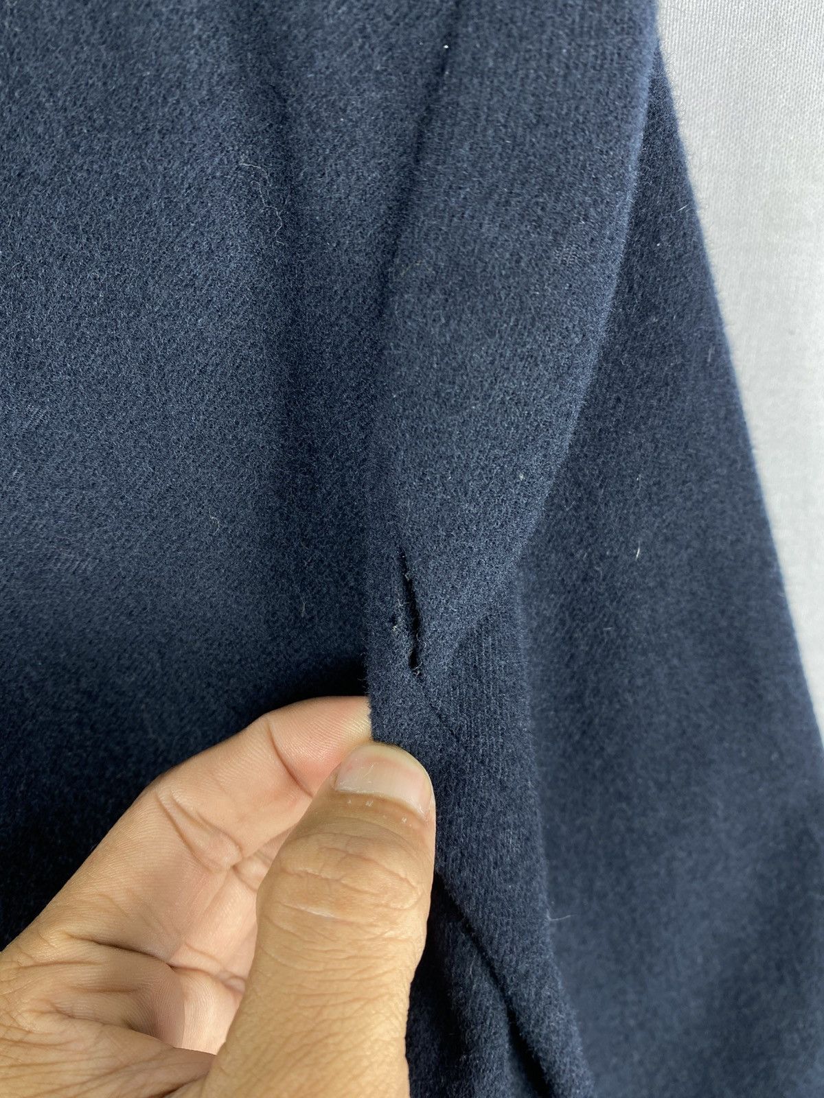 Japanese Brand Vintage Yohji Yamamoto Wool Coat Jacket Size US M / EU 48-50 / 2 - 13 Thumbnail