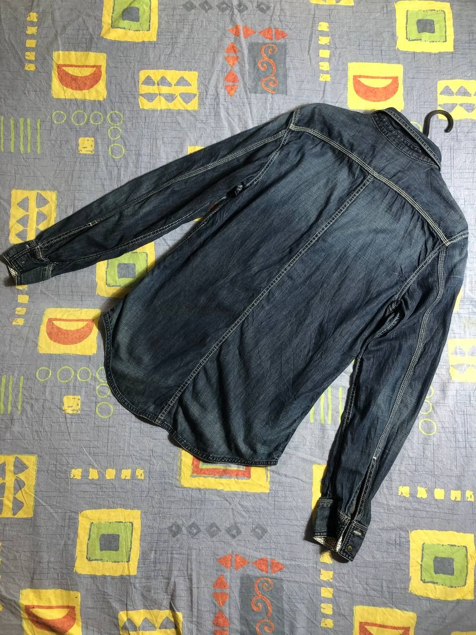 Diesel Rare! Diesel Project Monogram Shirt Y2K Button Up 90s Size US L / EU 52-54 / 3 - 2 Thumbnail
