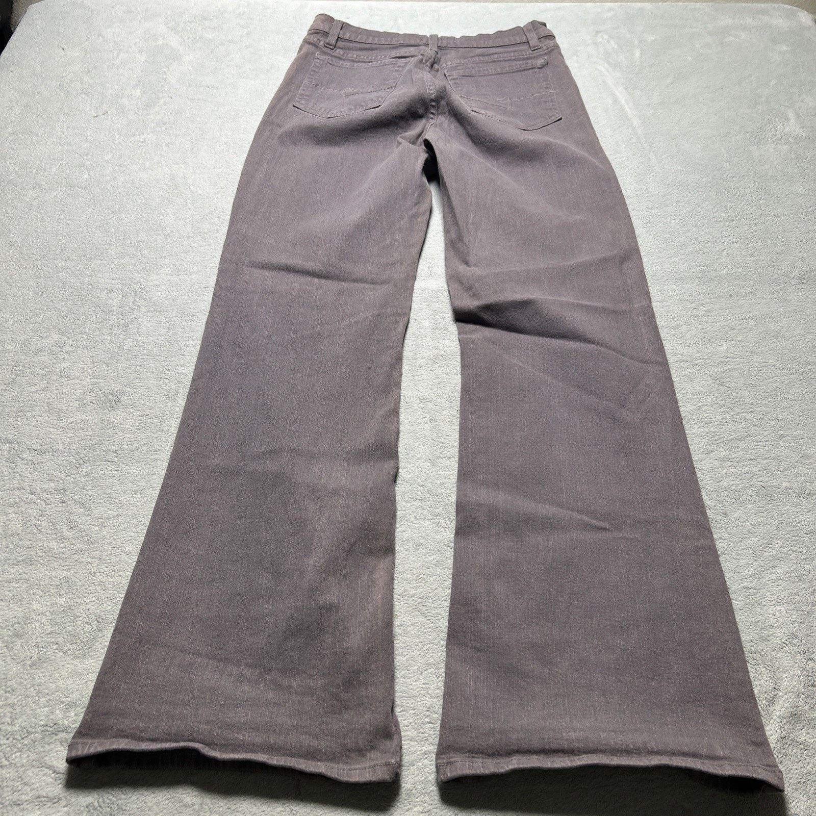 NYDJ Beyond Baggy Dojo Jeans Women 8 29x32 Flare Wide NYDJ USA Size 30" / US 8 / IT 44 - 19 Thumbnail