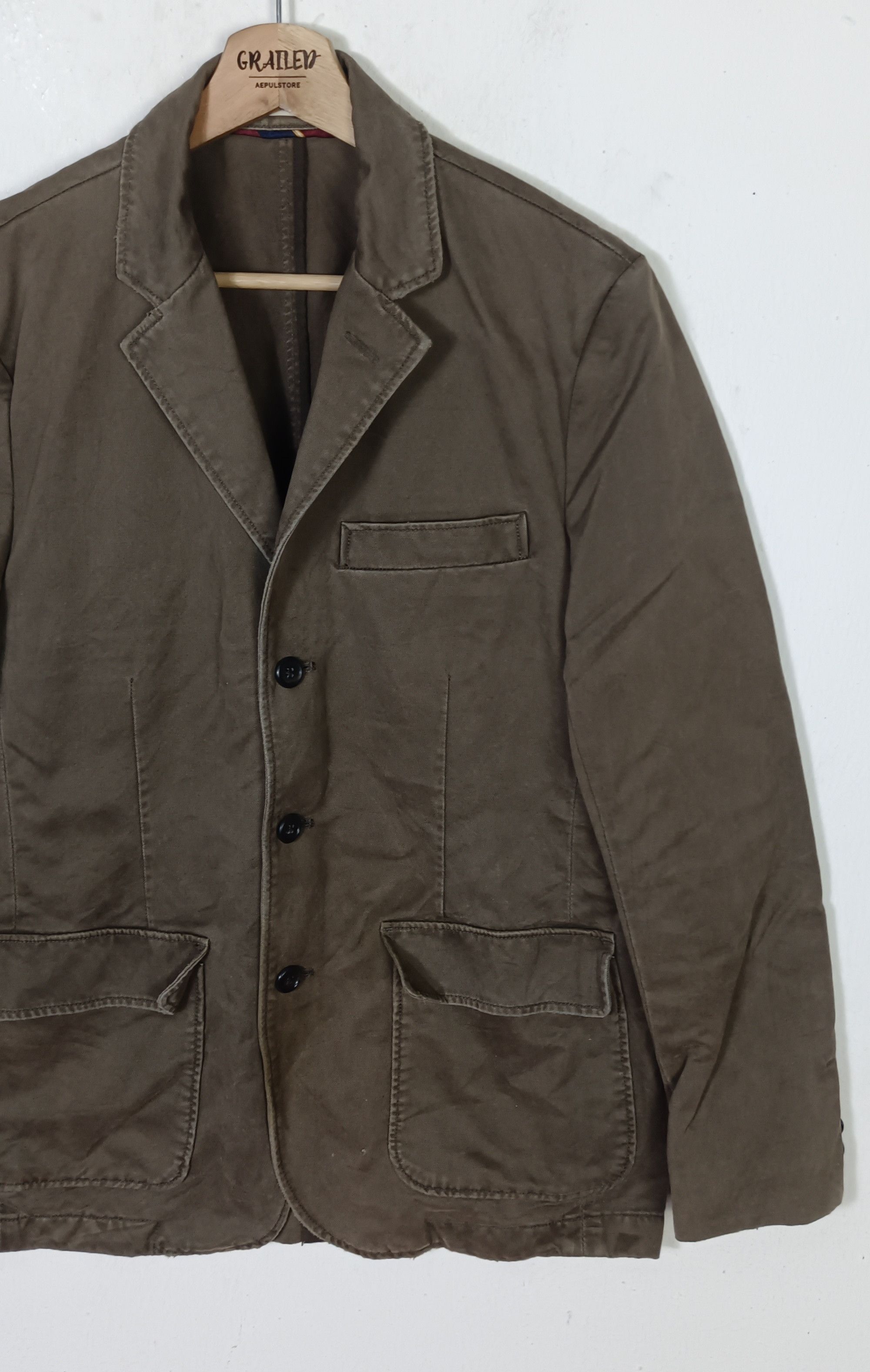 J.Crew J.Crew Authentic Vintage Style Chore Jacket Size US M / EU 48-50 / 2 - 5 Thumbnail
