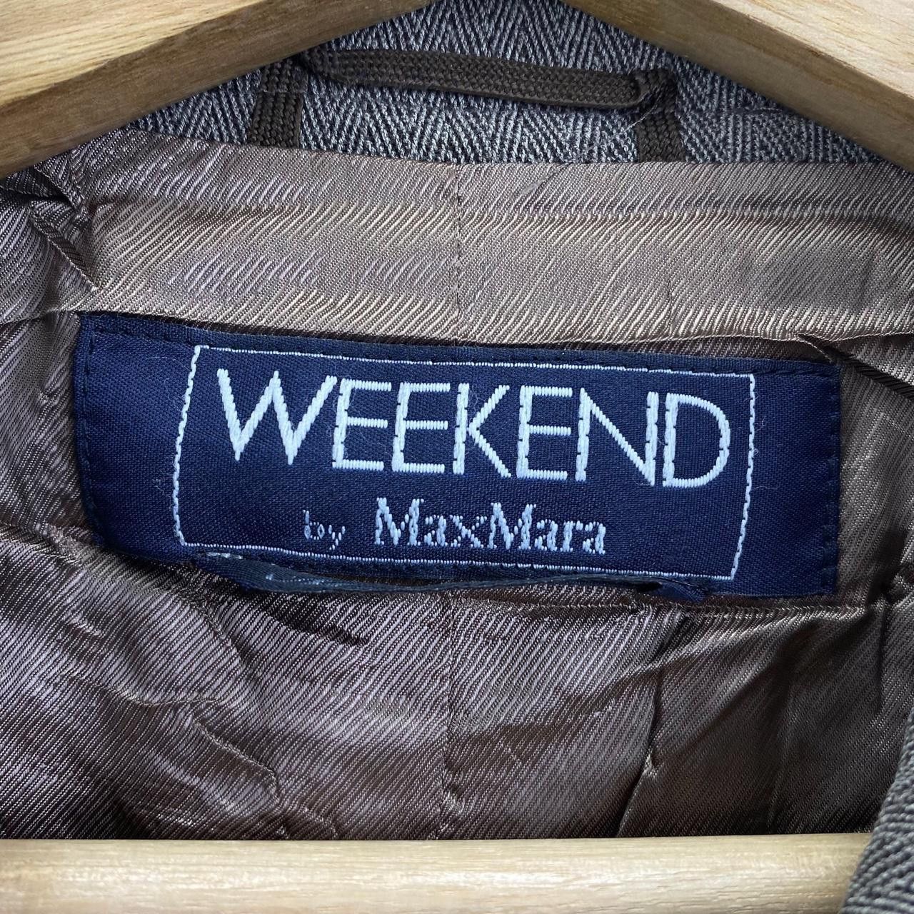 Max Mara Vtg 90’ MAX MARA WEEKEND Made In Italy Striped Jacket Size S / US 4 / IT 40 - 4 Thumbnail