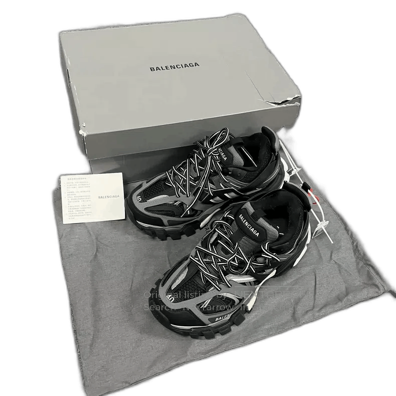 Balenciaga Balenciaga Track Black Gray Sneakers. Size US 8 / EU 41 - 1 Thumbnail