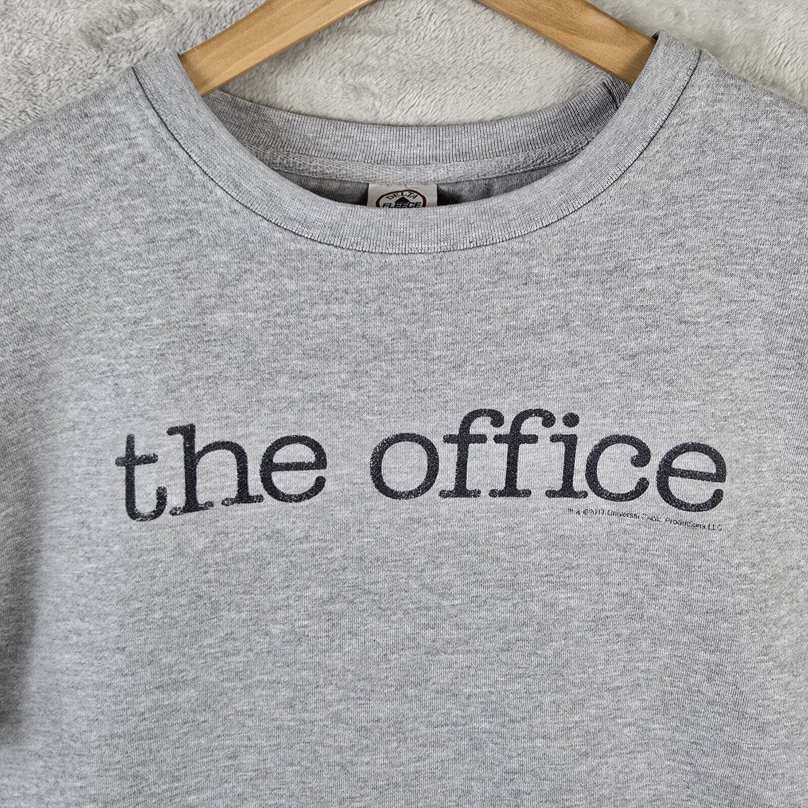 Delta The Office TV Series Gray Pullover Crewneck Sweatshirt XL Size US XL / EU 56 / 4 - 3 Thumbnail
