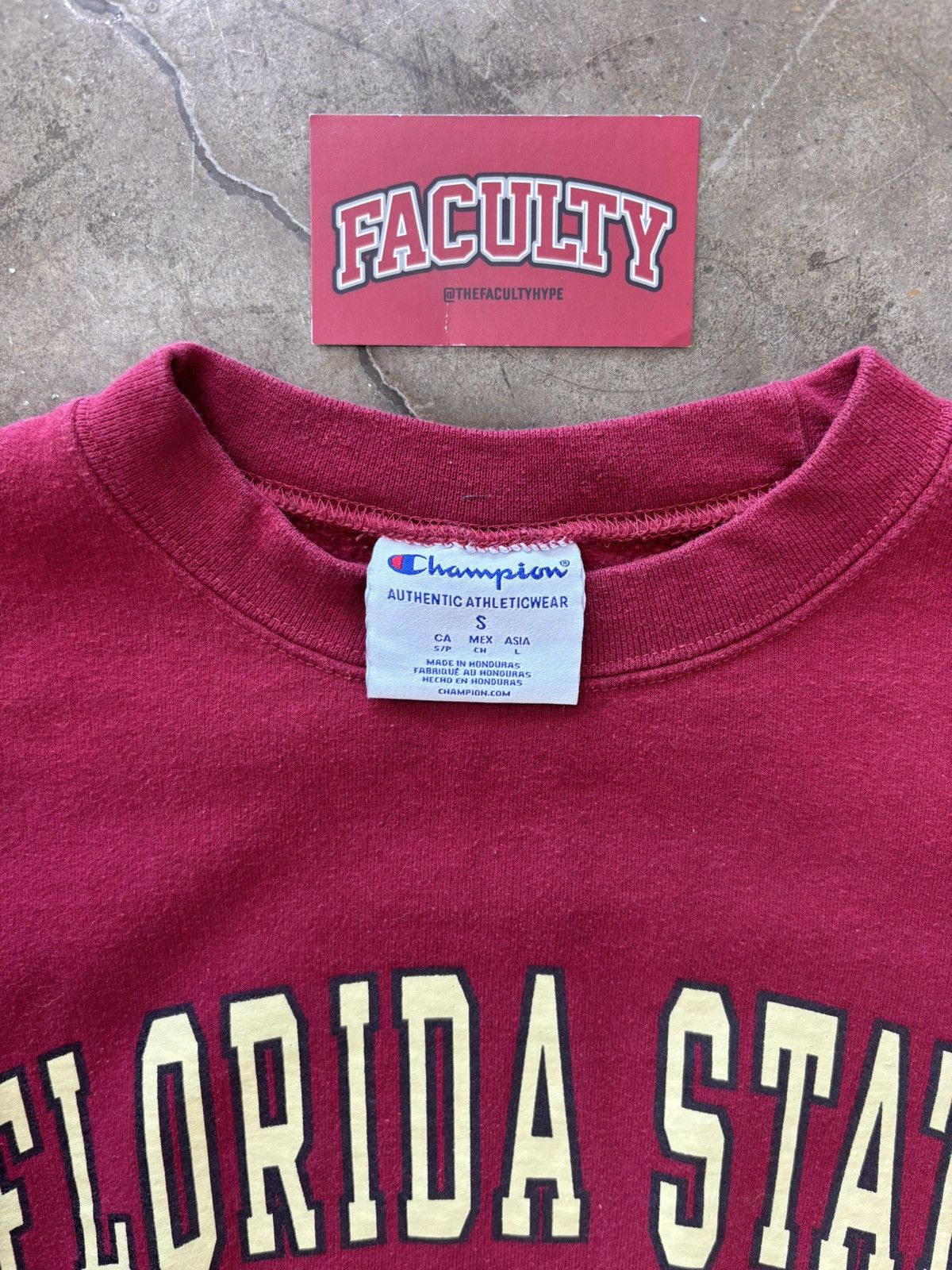 Vintage Vintage Florida State University Crewneck Small Size US S / EU 44-46 / 1 - 3 Thumbnail