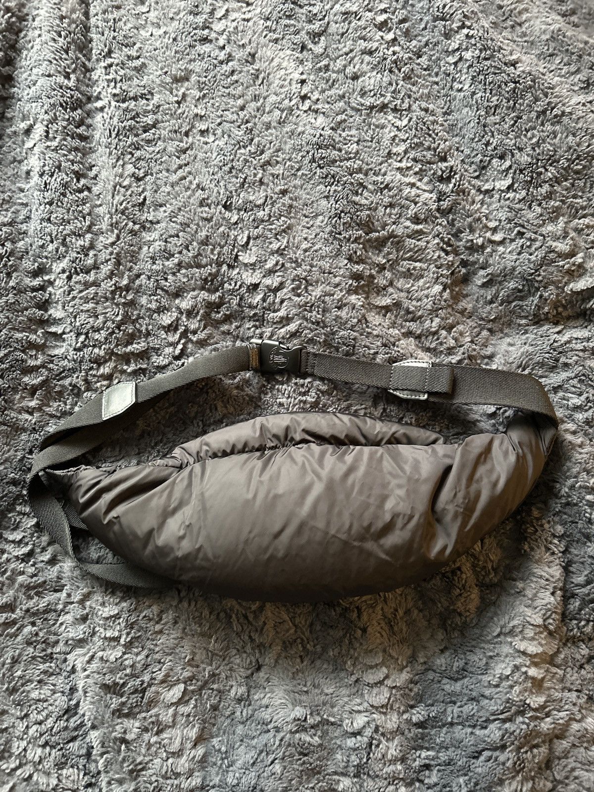 Moncler Moncler Logo Patch Black Belt Bag Size ONE SIZE - 2 Thumbnail