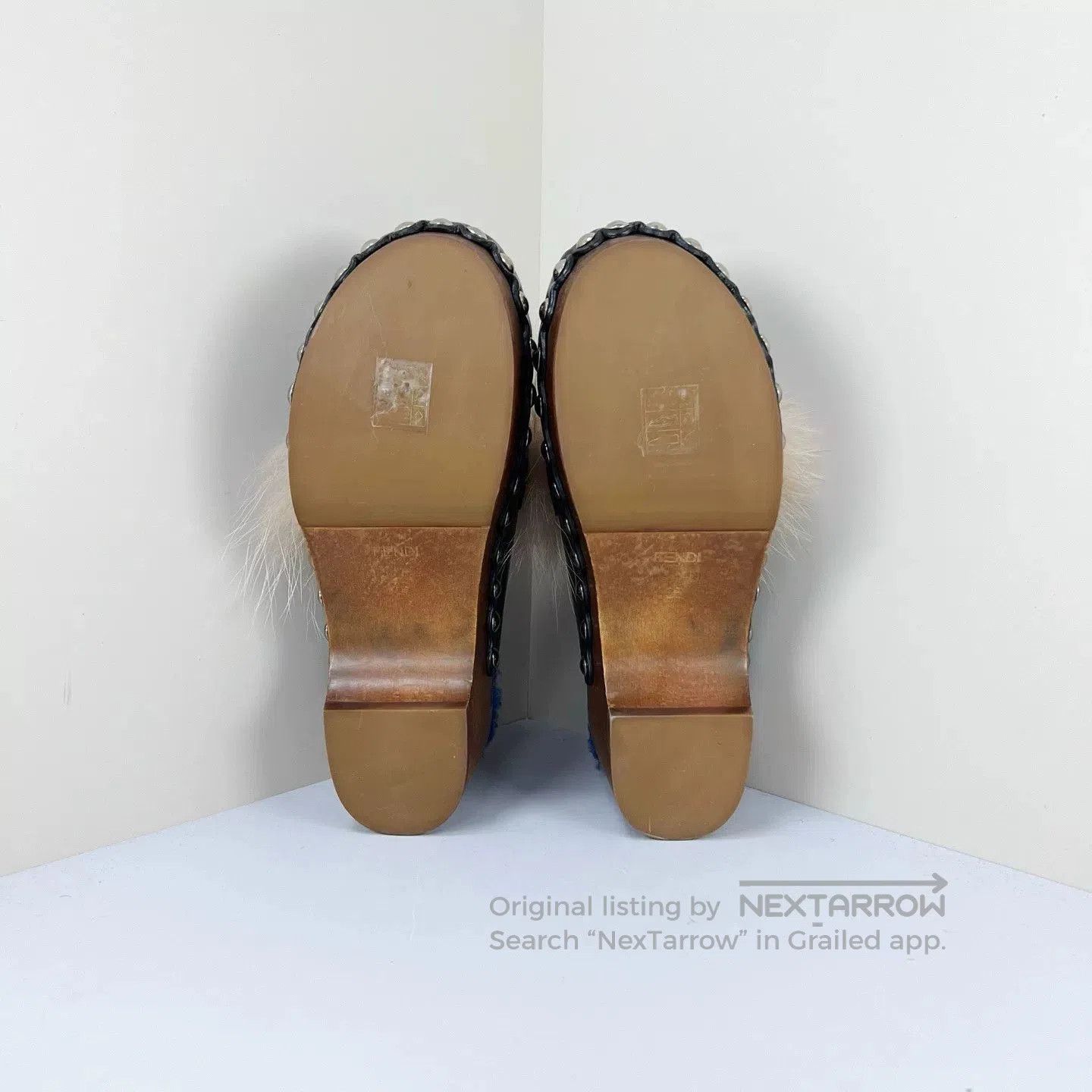 Fendi Fendi Monster Fur Slippers. Size US 5 / IT 35 - 5 Thumbnail