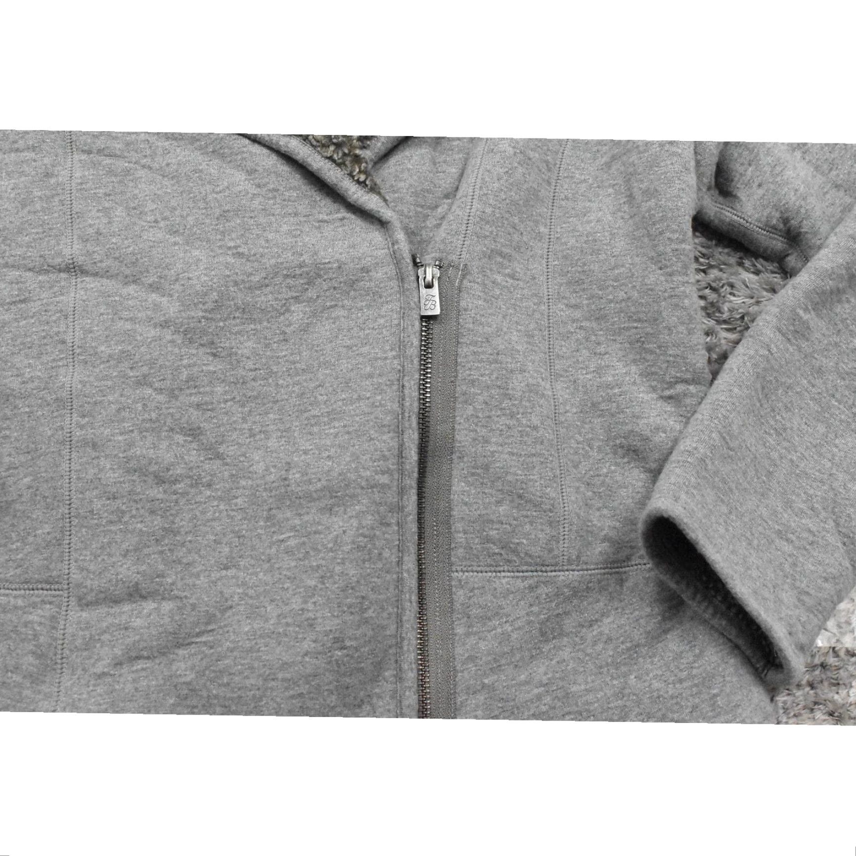 Tommy Bahama Tommy Bahama Cardigan Gray Cotton Full Zip Sherpa Lined Solid Women M Regular Medium Cardigan Size M / US 6-8 / IT 42-44 - 7 Thumbnail