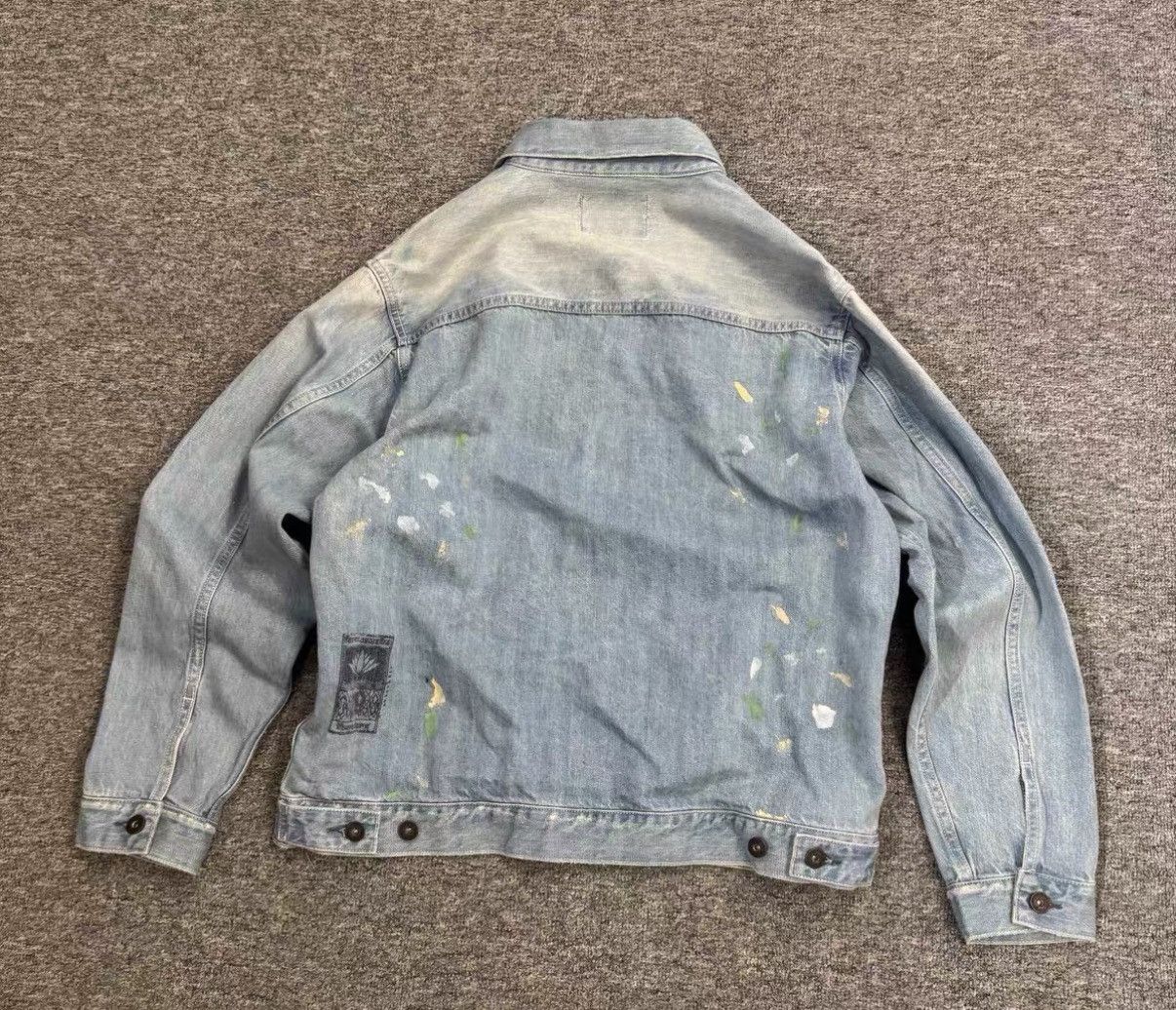 Liberaiders Liberaiders Flag Print Denim Jacket J16 Size US S / EU 44-46 / 1 - 2 Thumbnail