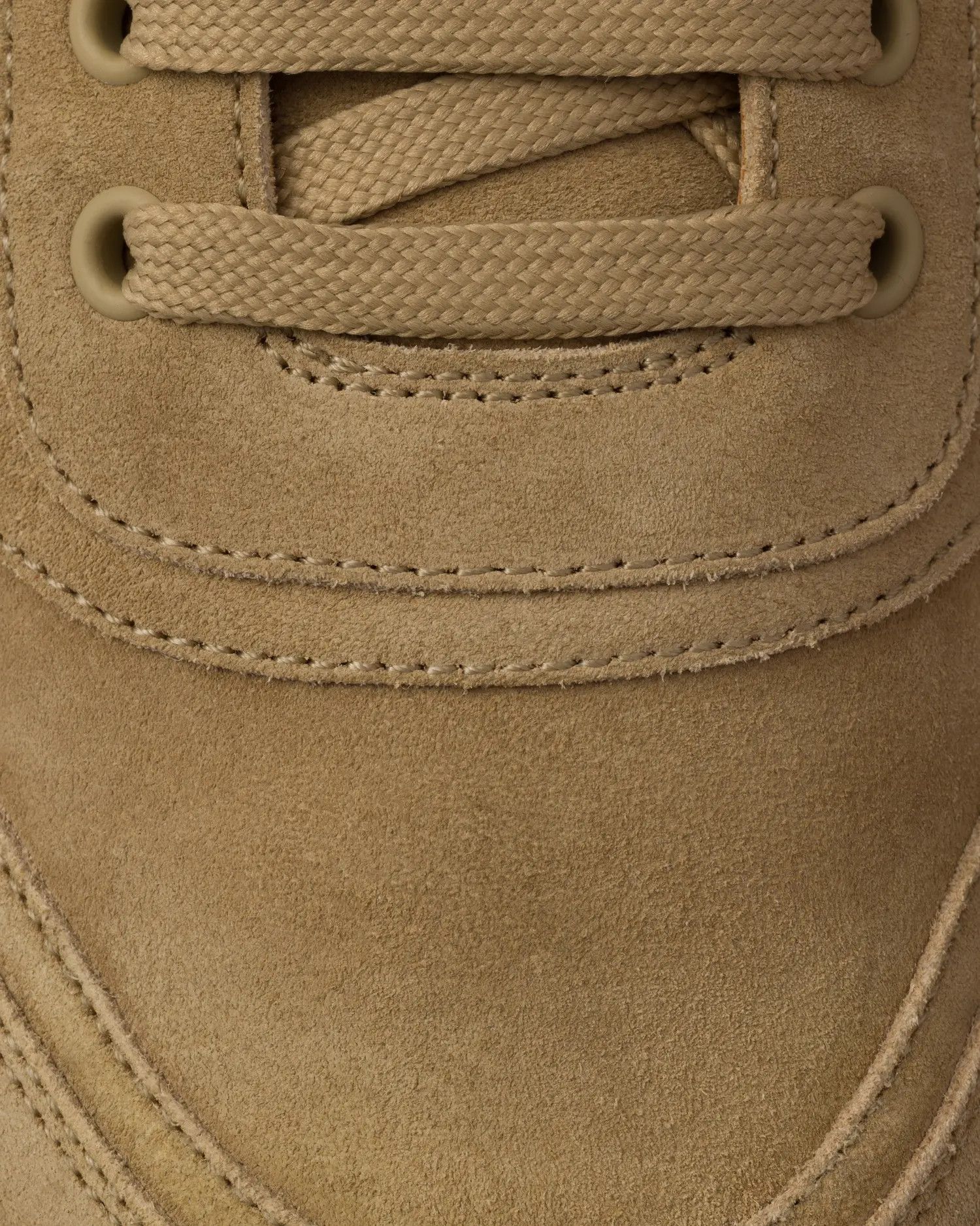 os11x0625 Trail Faded Suede Sneakers in Beige