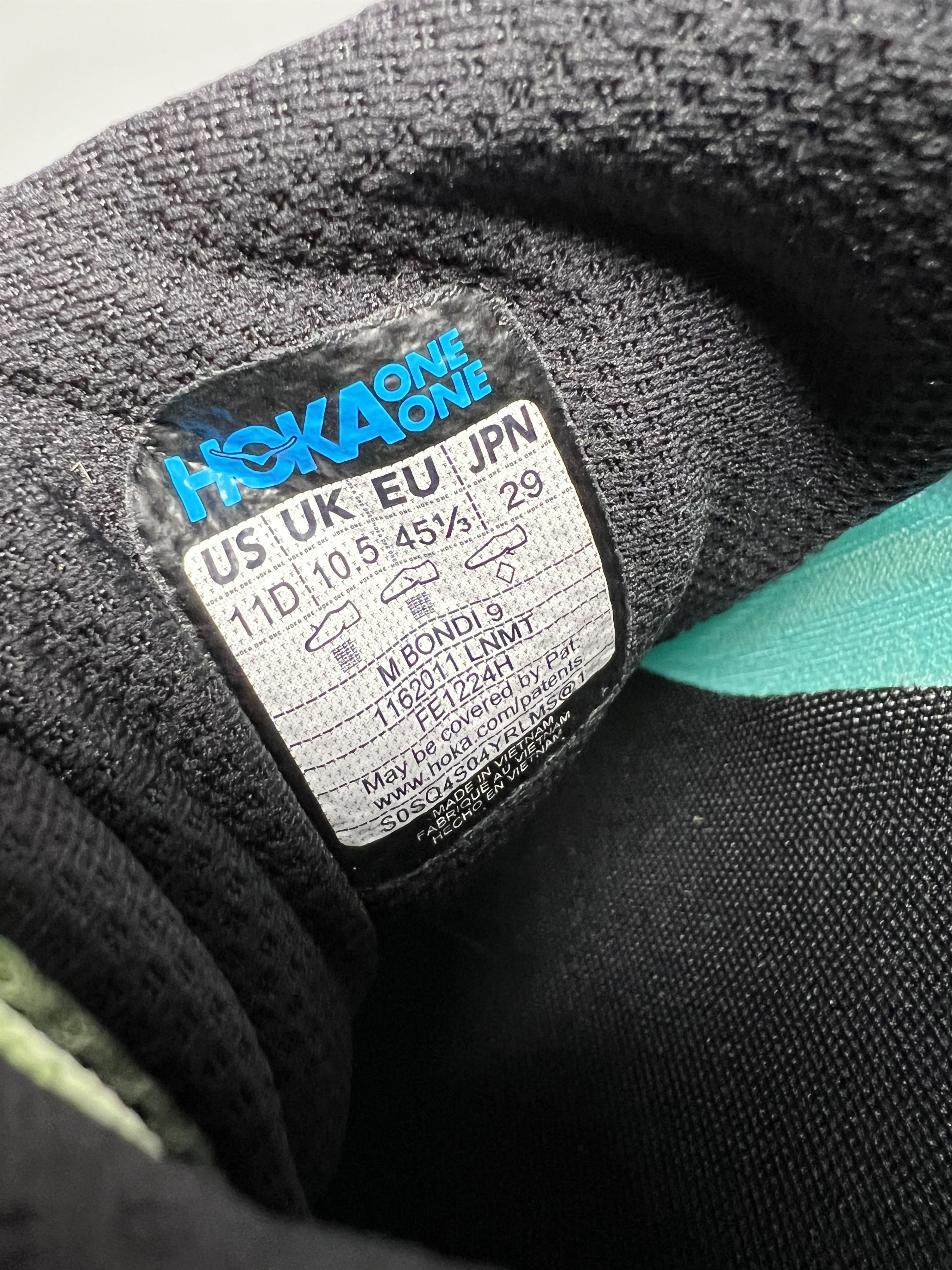 Hoka US 11D Hoka One One Bondi 9 Running Shoes Walking Size US 11 / EU 44 - 11 Thumbnail