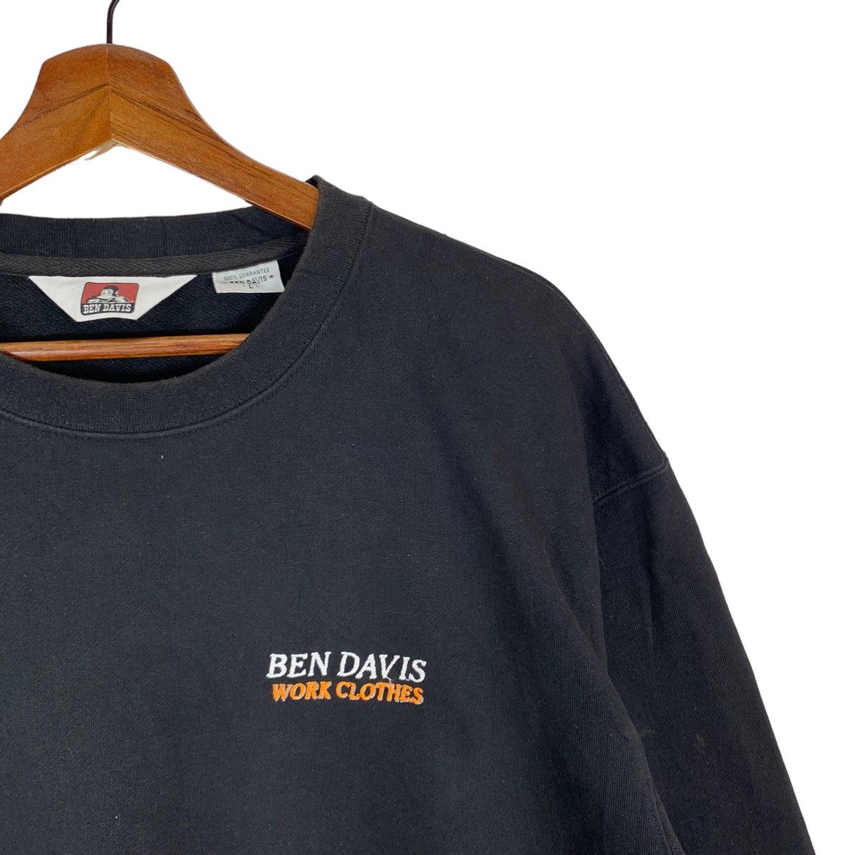Ben Davis VINTAGE BEN DAVIS AMERICAN BRAND WORKERS CREWNECK Size US L / EU 52-54 / 3 - 7 Thumbnail
