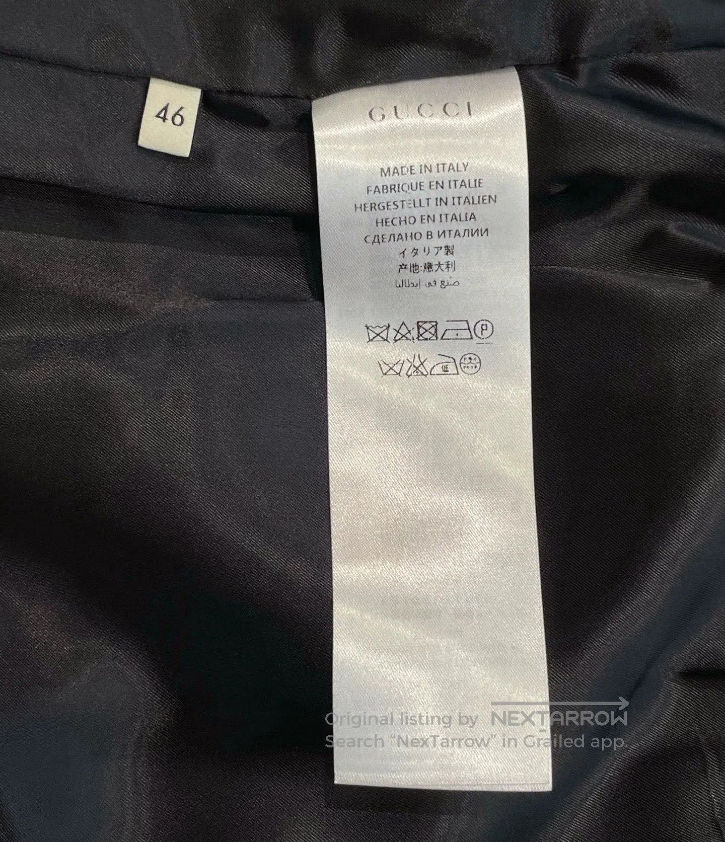 Gucci black embroidered bomber jacket size 46. Size US S / EU 44-46 / 1 - 6 Thumbnail