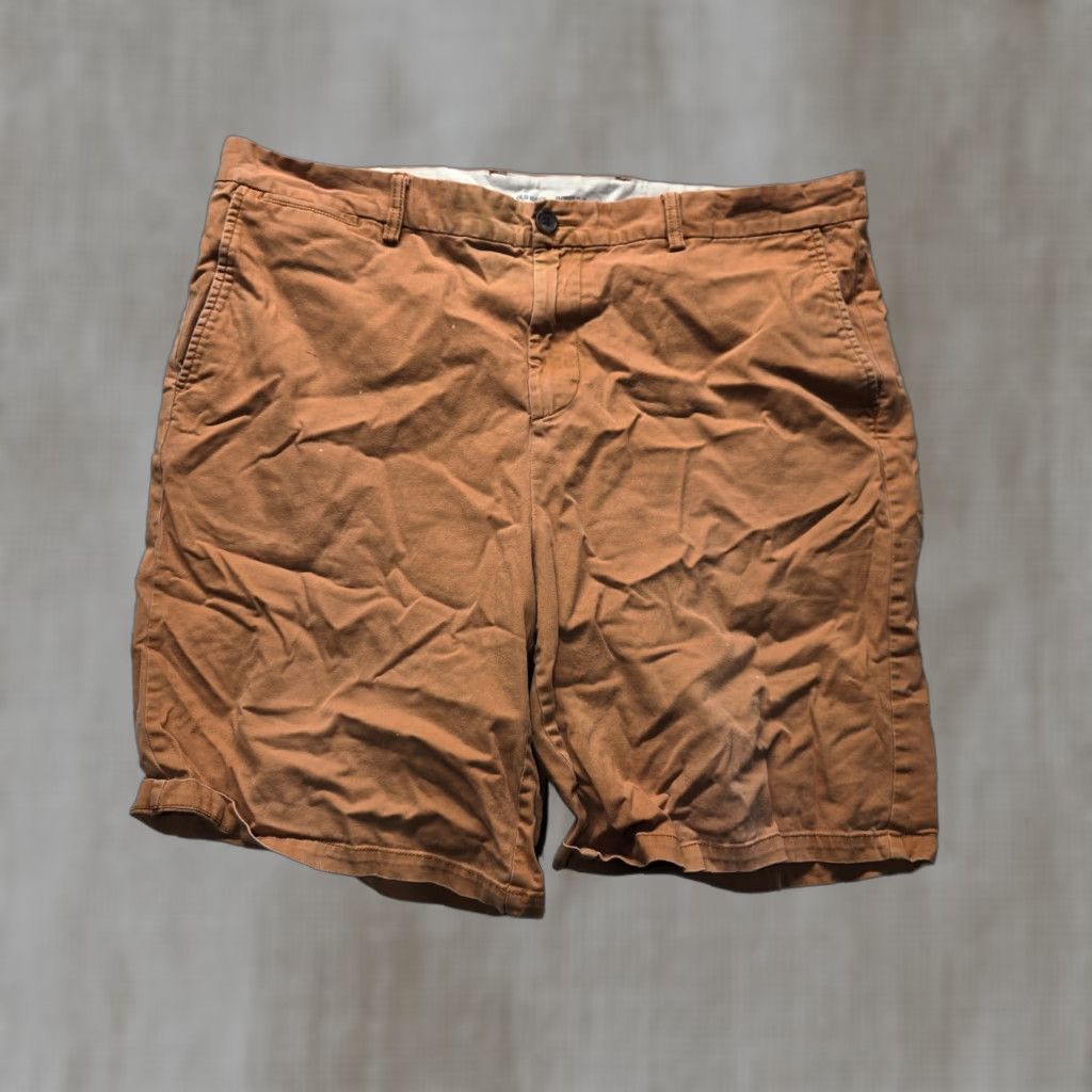 Old Navy Old Navy Shorts Chino Brown Orange Ultimate Slim Flex Tech Golf Adult Men's 40 Size US 40 / EU 56 - 1 Thumbnail