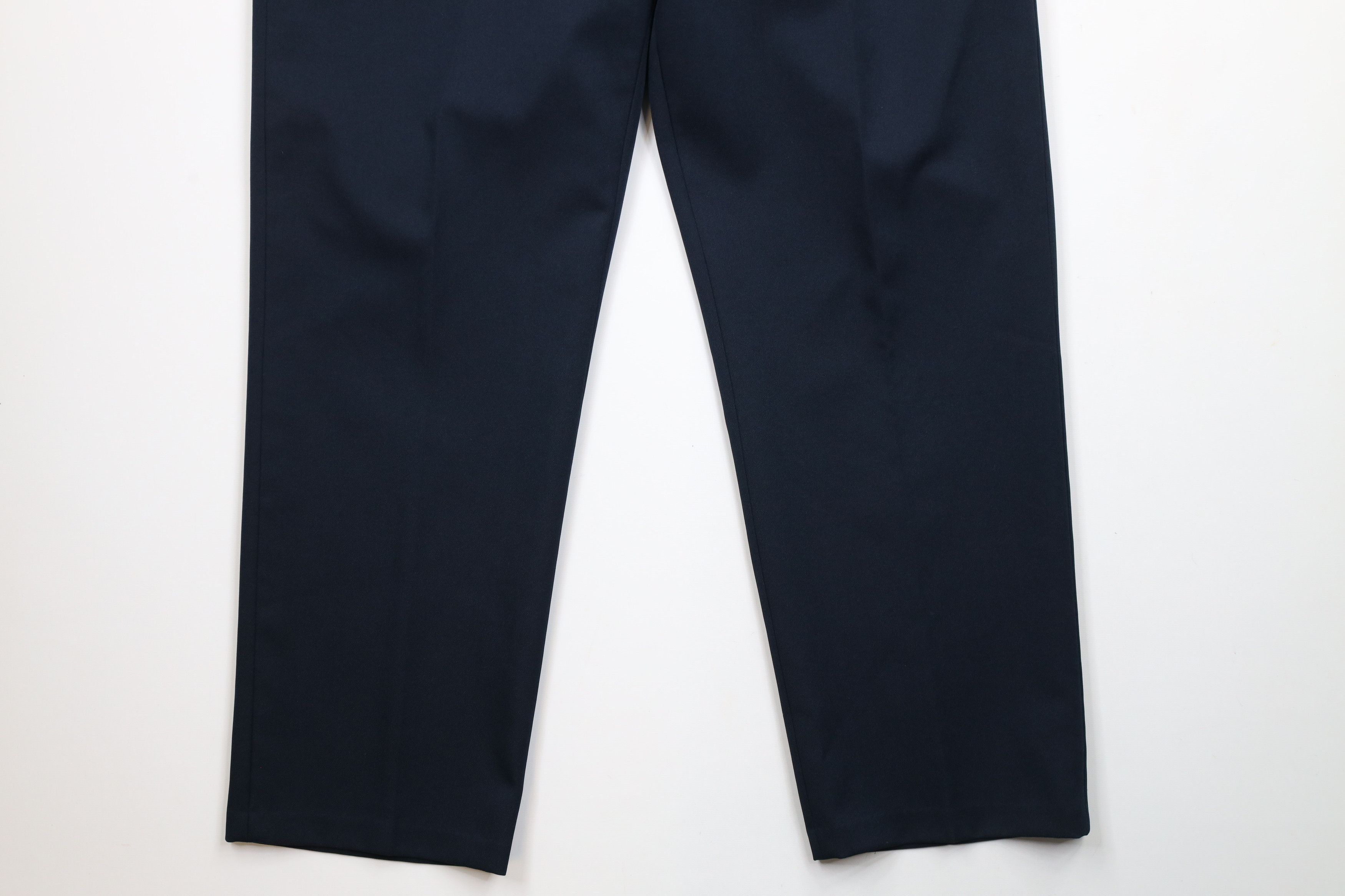 Levi's × Vintage Vintage 90s Levis Knit Wide Leg Chino Pants Navy Blue Size US 38 / EU 54 - 4 Thumbnail
