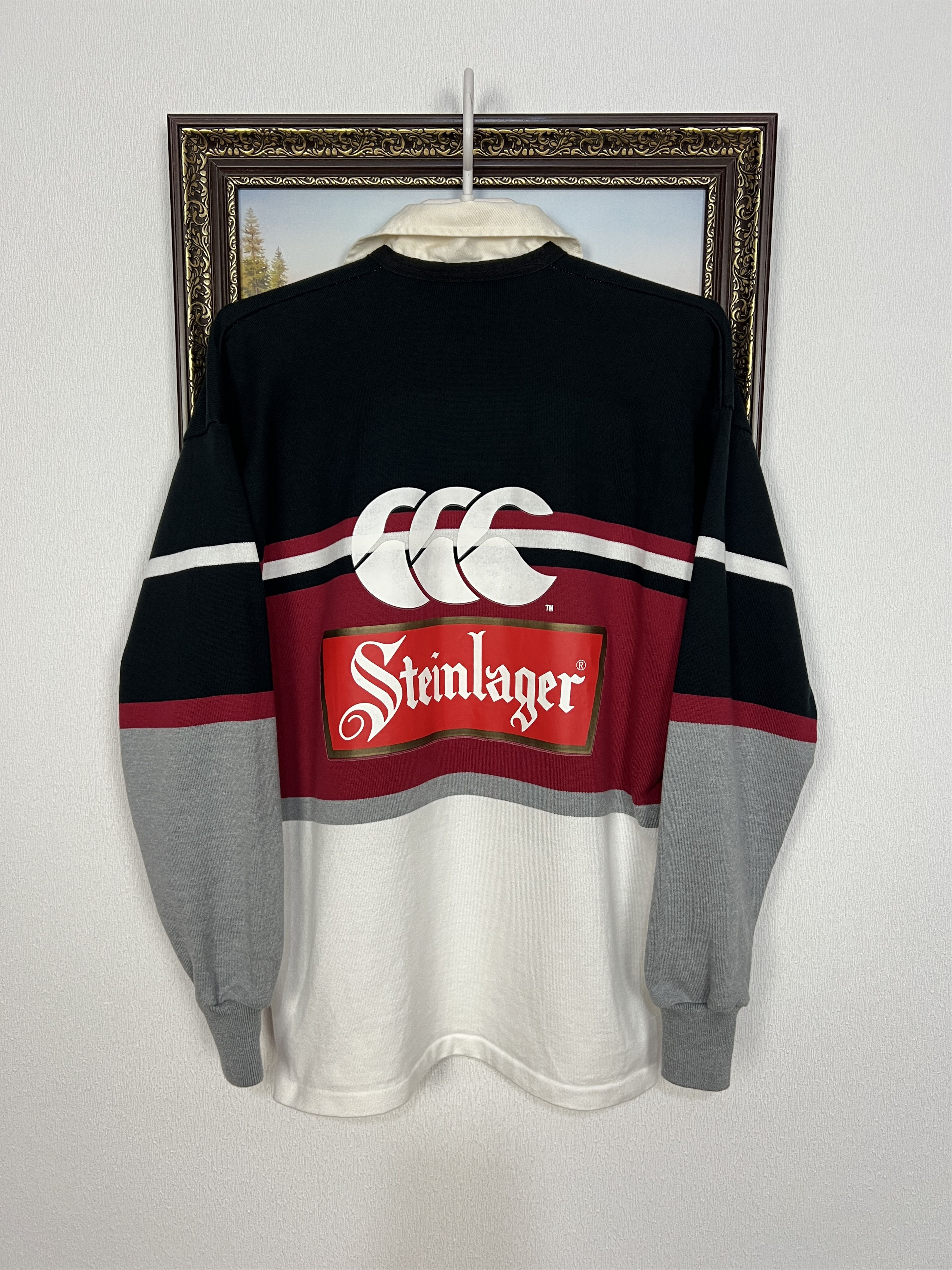 Vintage Canterbury All Blacks Rugby Union Long Sleeve Jersey