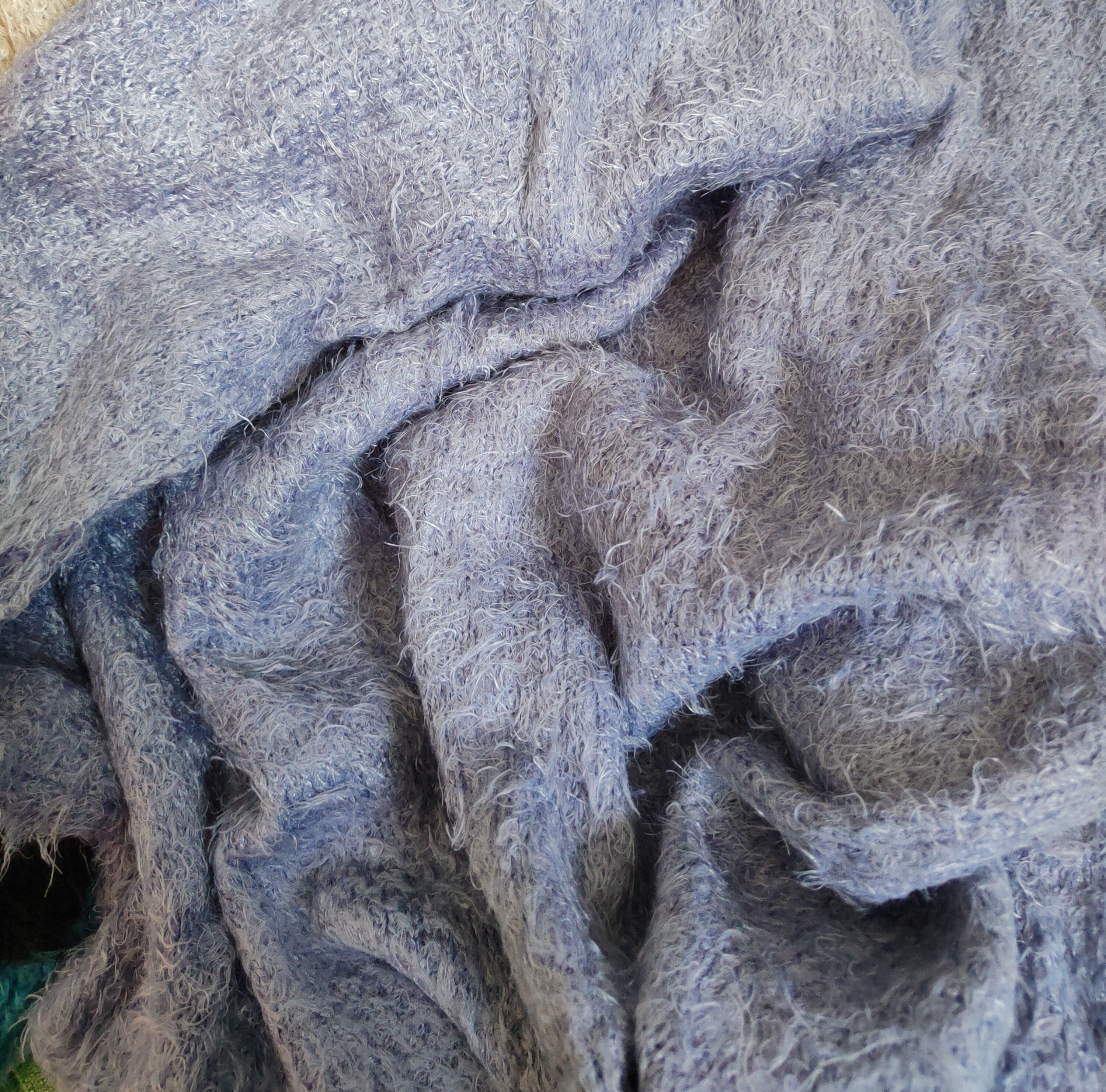 GU × Vintage Cool and vintage GU Purple Fur Mohair Knitwear Size XS / US 0-2 / IT 36-38 - 10 Thumbnail