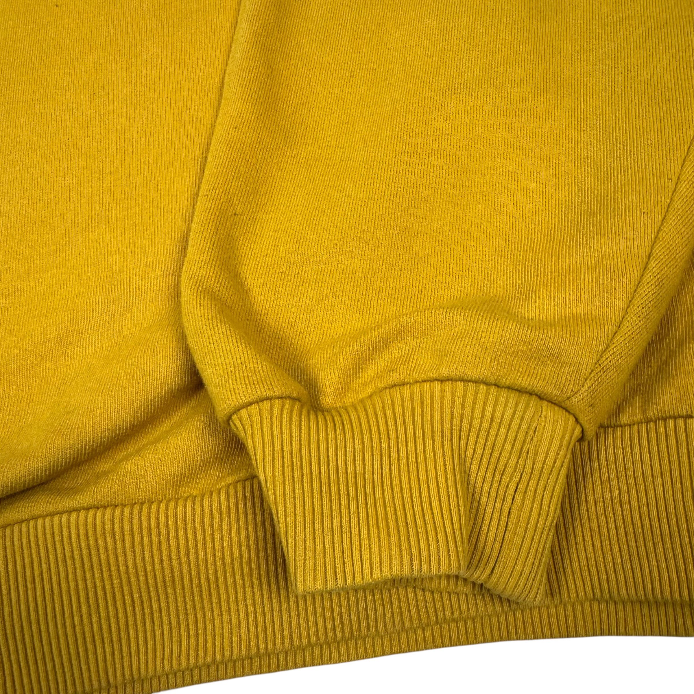 Nike × Vintage Vintage Nike Men Yellow Cotton Spellout Kleding Sweatshirt L Size US L / EU 52-54 / 3 - 7 Thumbnail