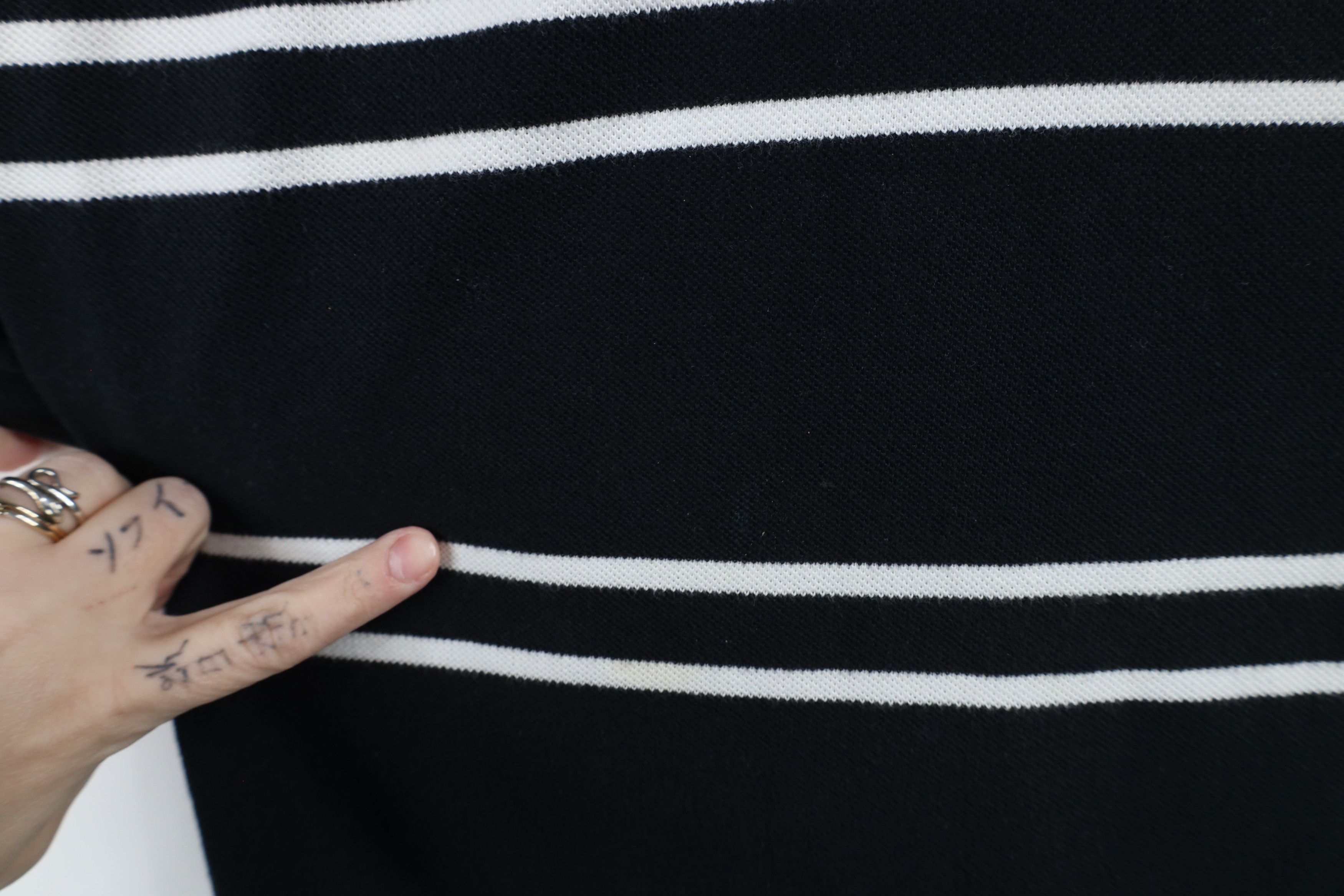 Ralph Lauren × Vintage Vintage 90s Ralph Lauren Short Sleeve Polo Shirt Black Size US XL / EU 56 / 4 - 6 Thumbnail