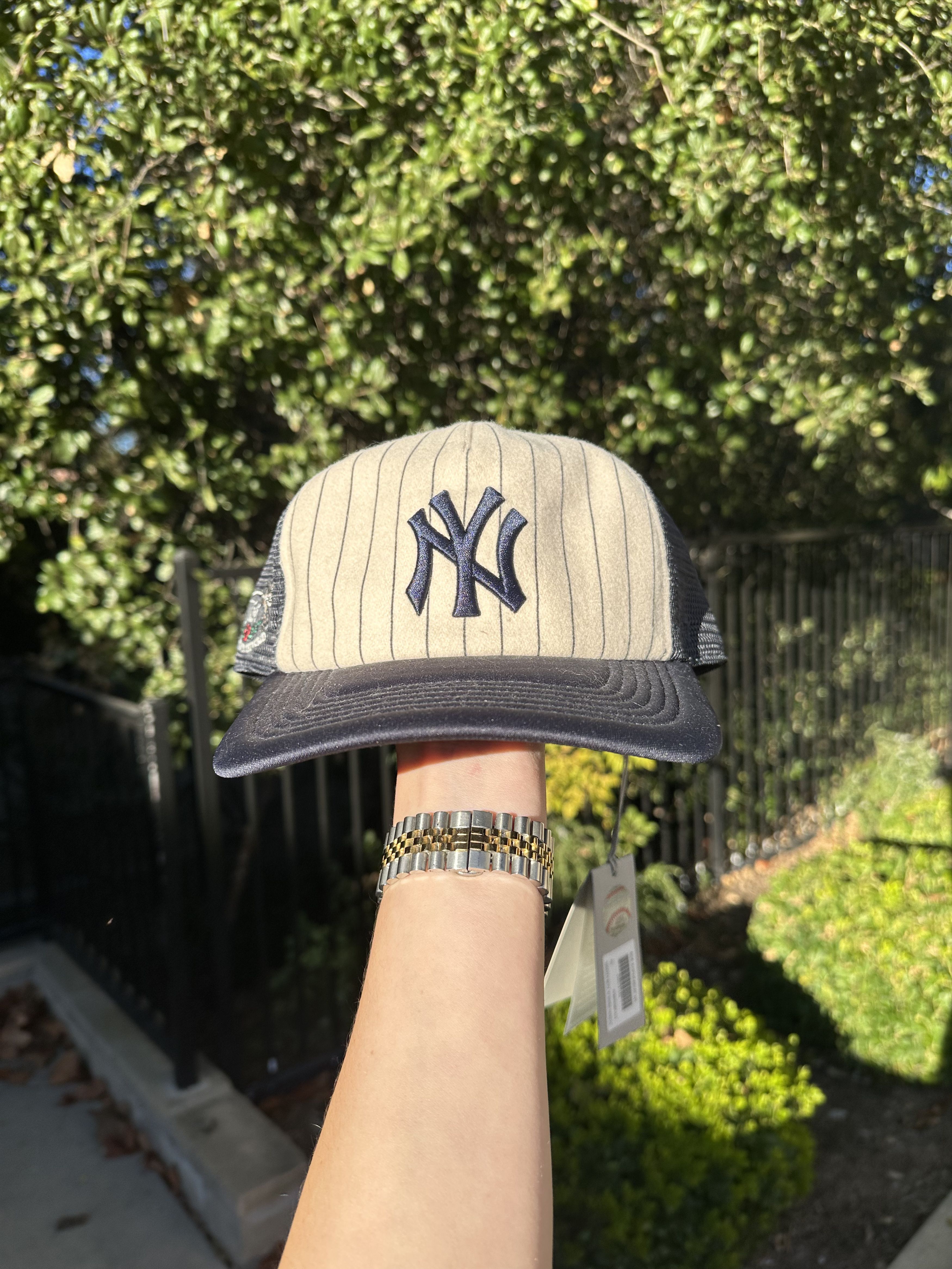 47 Brand × Kith Kith X '47 Yankees LS Trucker Hat - XL (7 3/8 - 7 5/8) Size ONE SIZE - 1 Thumbnail