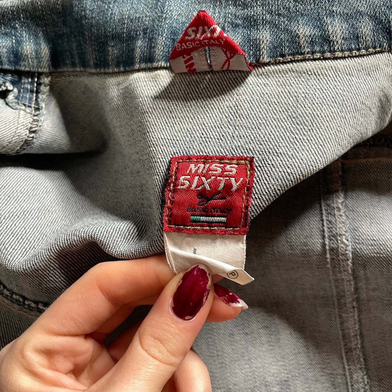 Miss Sixty early-2000s Vintage Miss Sixty “IRIS” Denim Jacket Size L / US 10 / IT 46 - 4 Thumbnail