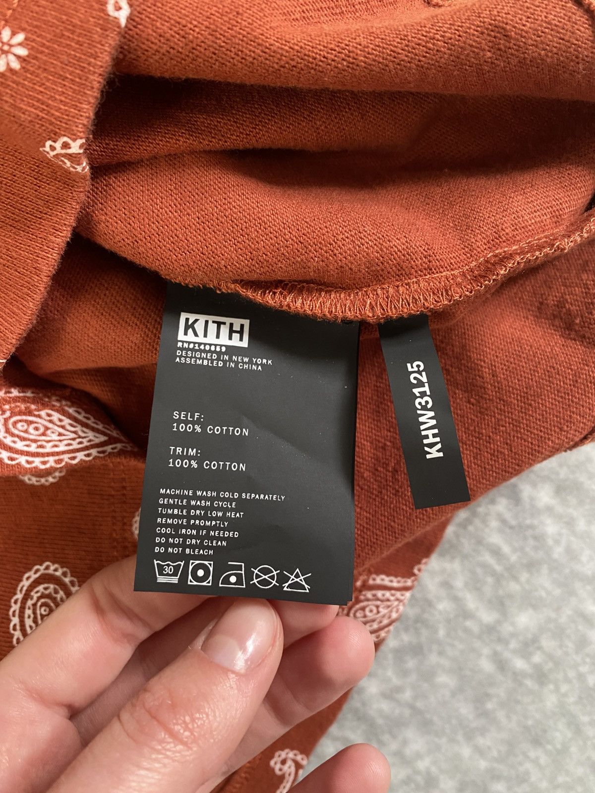 Kith Kith Bandana Sonoma Long Sleeve Shirt Multi Paisley Size US XS / EU 42 / 0 - 5 Thumbnail