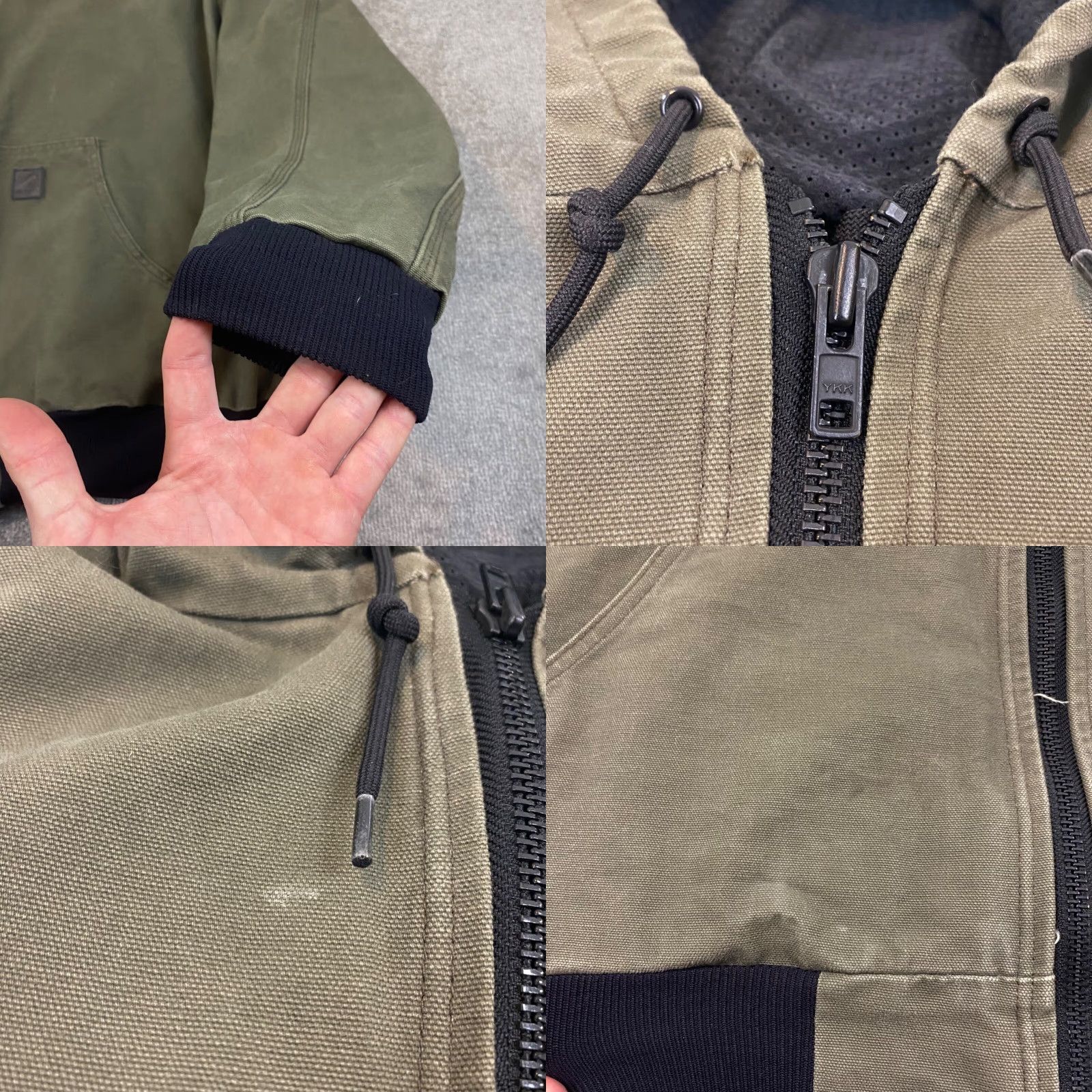 Carhartt CARHARTT Jacket Mens 3XL Olive Green J360 ARG Canvas Utility Coat Workwear Coat Size US XXL / EU 58 / 5 - 8 Thumbnail