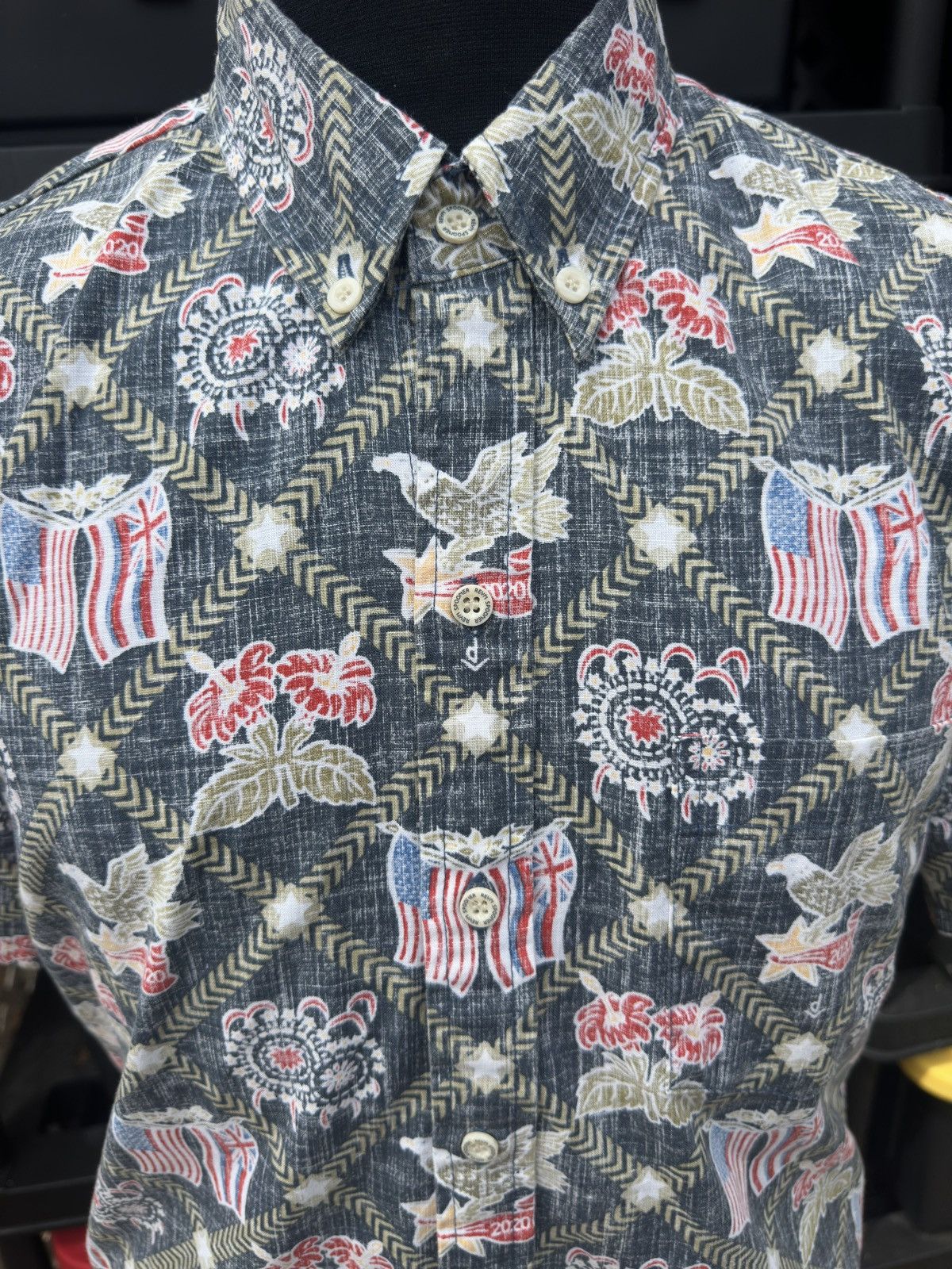 Reyn Spooner PreOwned Reyn Spooner Dietrich Varez Tailored Fit Men's S Size US S / EU 44-46 / 1 - 3 Thumbnail