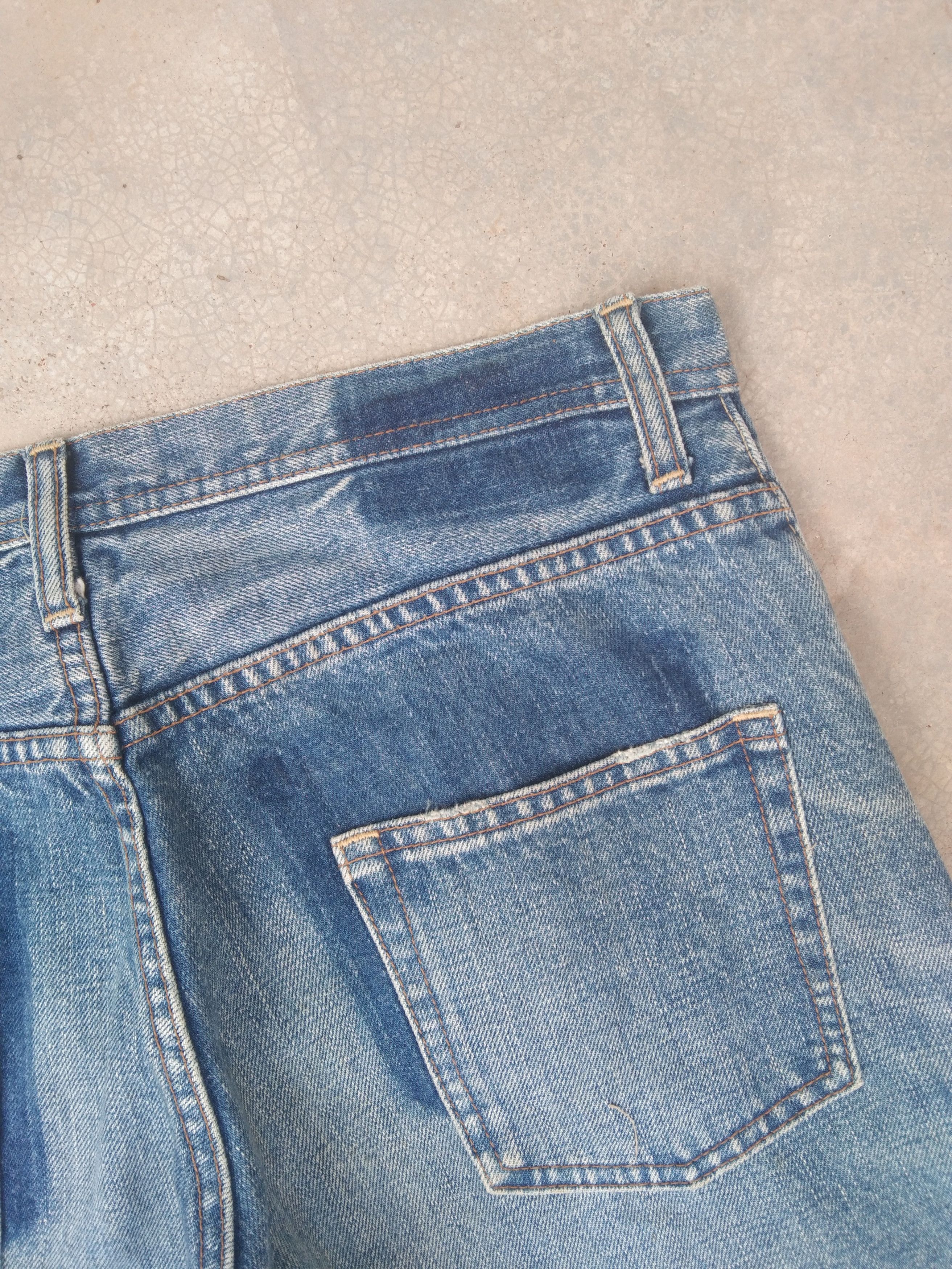 Japanese Brand Vintage Japanese Brand Distressed Jeans 32x31 Size US 32 / EU 48 - 3 Thumbnail
