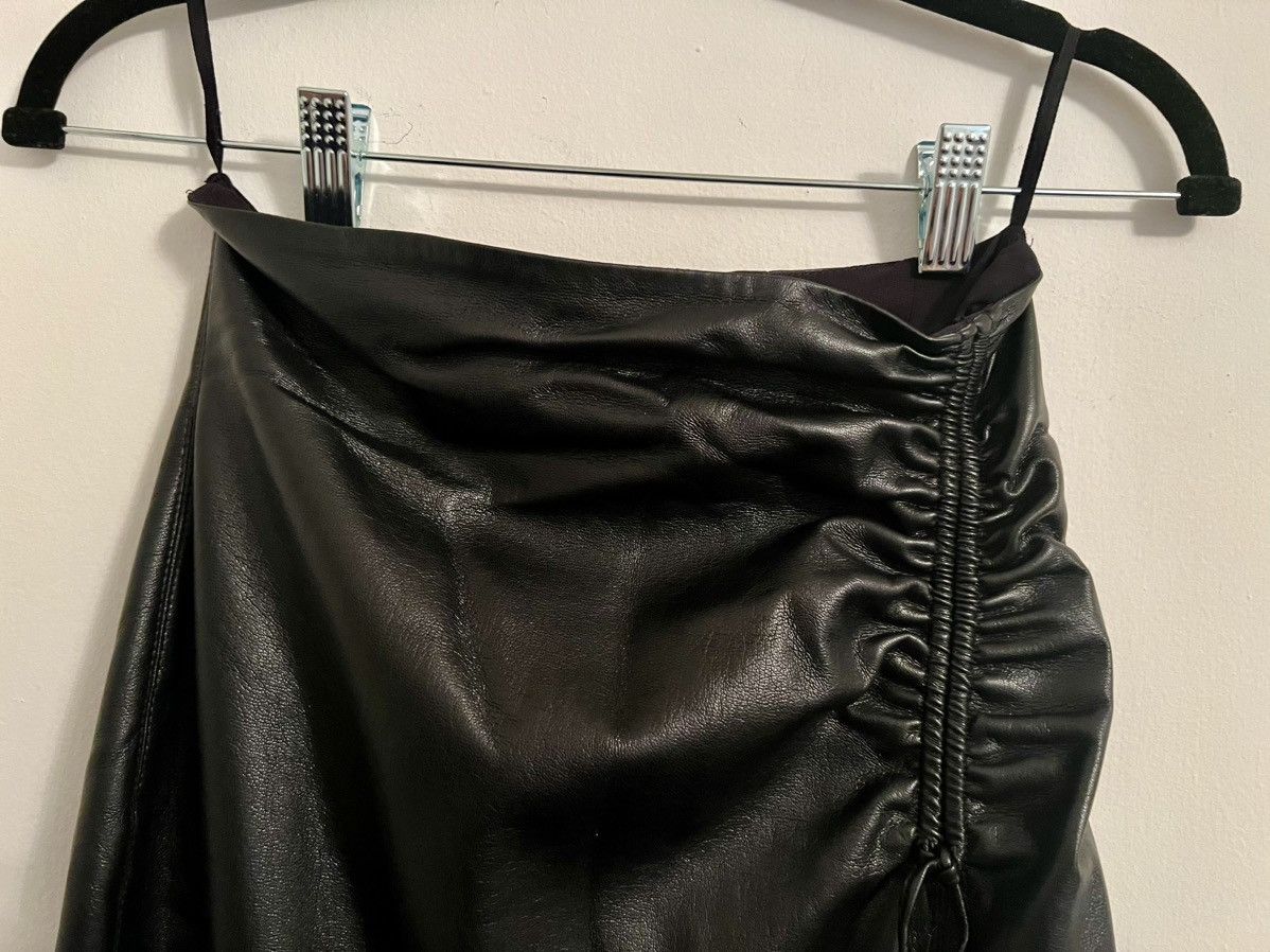 Nanushka Nanushka Vegan-Leather Midi Skirt Size 25" / US 0 / IT 36 - 3 Thumbnail