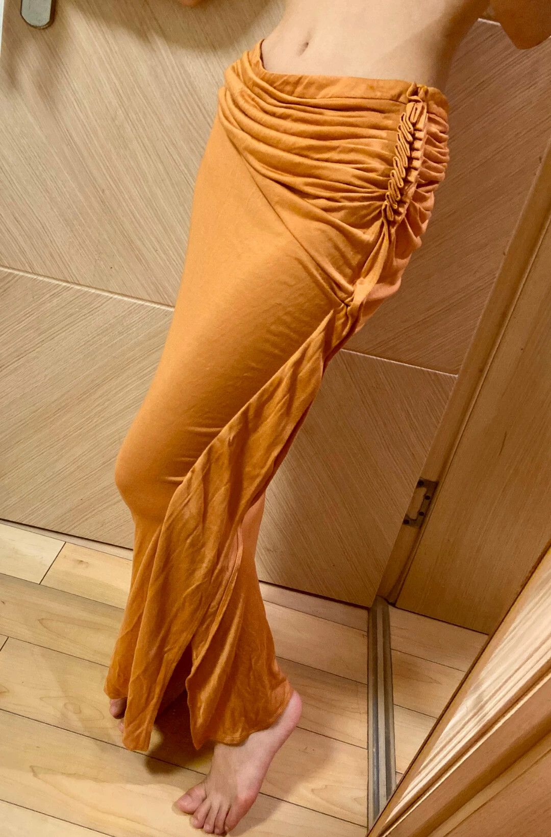 Givenchy Givenchy Pleated Slit Versatile Skirt Women's 38 Size 26" / US 2 / IT 38 - 9 Thumbnail