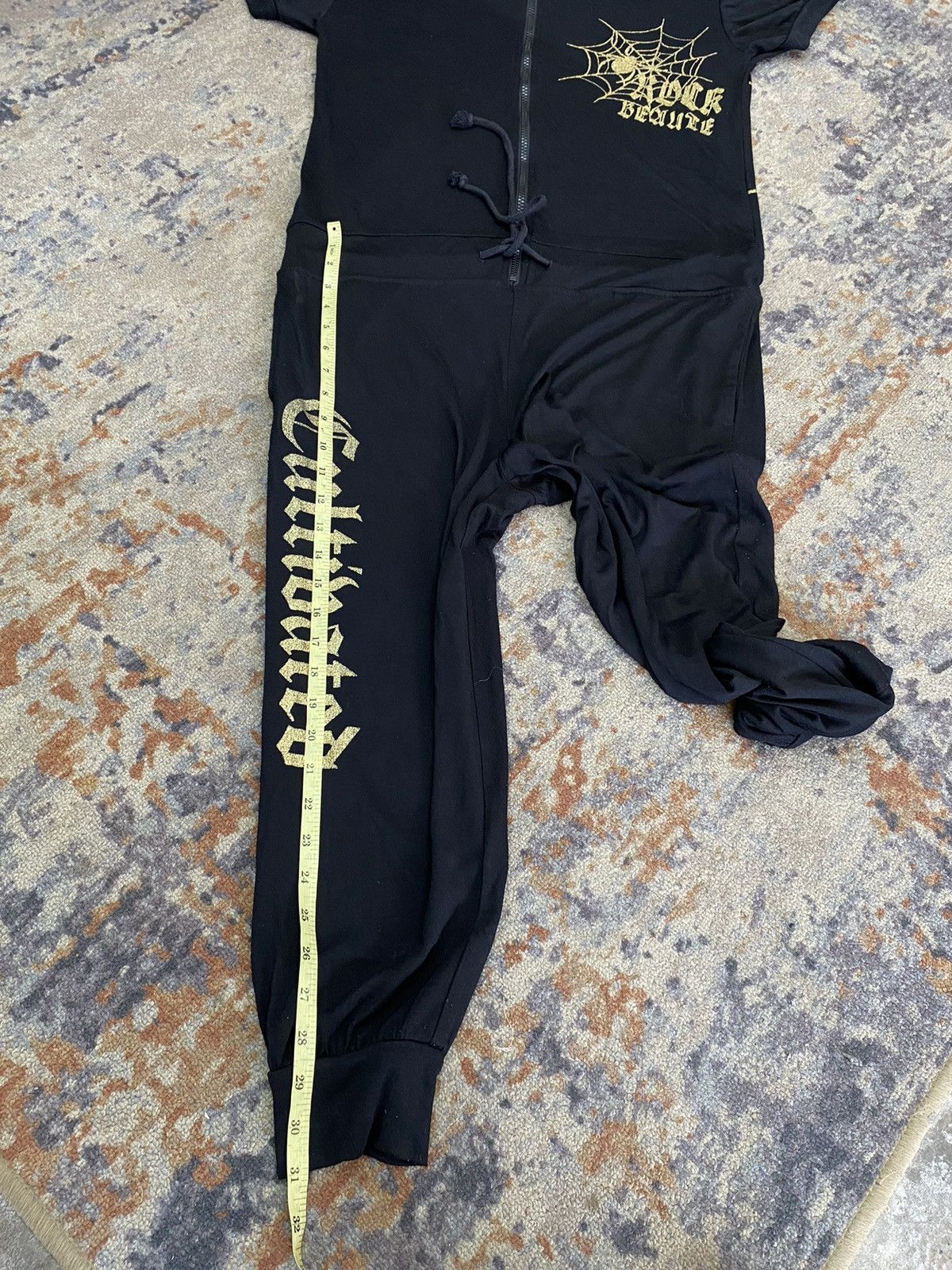 If Six Was Nine × Japanese Brand BINDINGOFFER💥 japanese skull poem jumpsuit Size M / US 6-8 / IT 42-44 - 14 Thumbnail