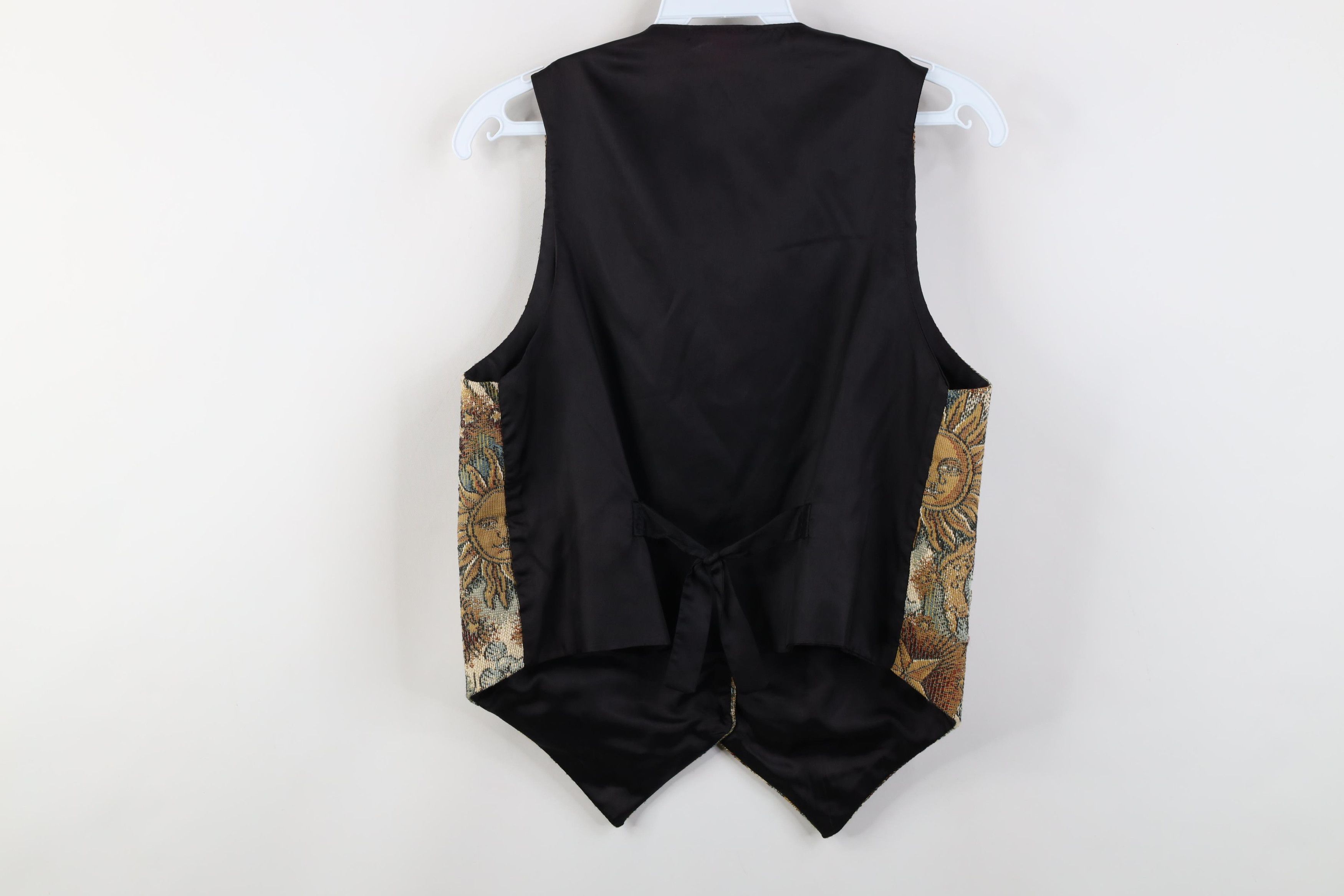 Vintage Vintage 90s Streetwear Sun Star Tie Back Vest Jacket Size S / US 4 / IT 40 - 11 Thumbnail