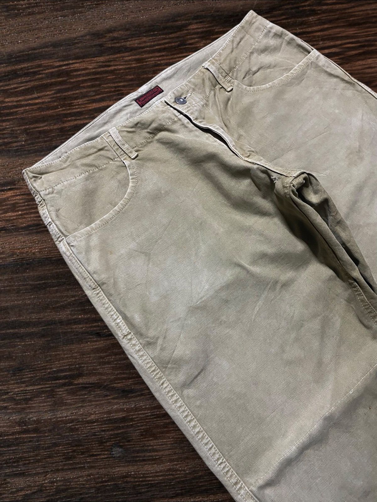 Johnbull Vintage Johnbull Double Knee Denim Loose Distressed Jeans Size US 34 / EU 50 - 4 Thumbnail