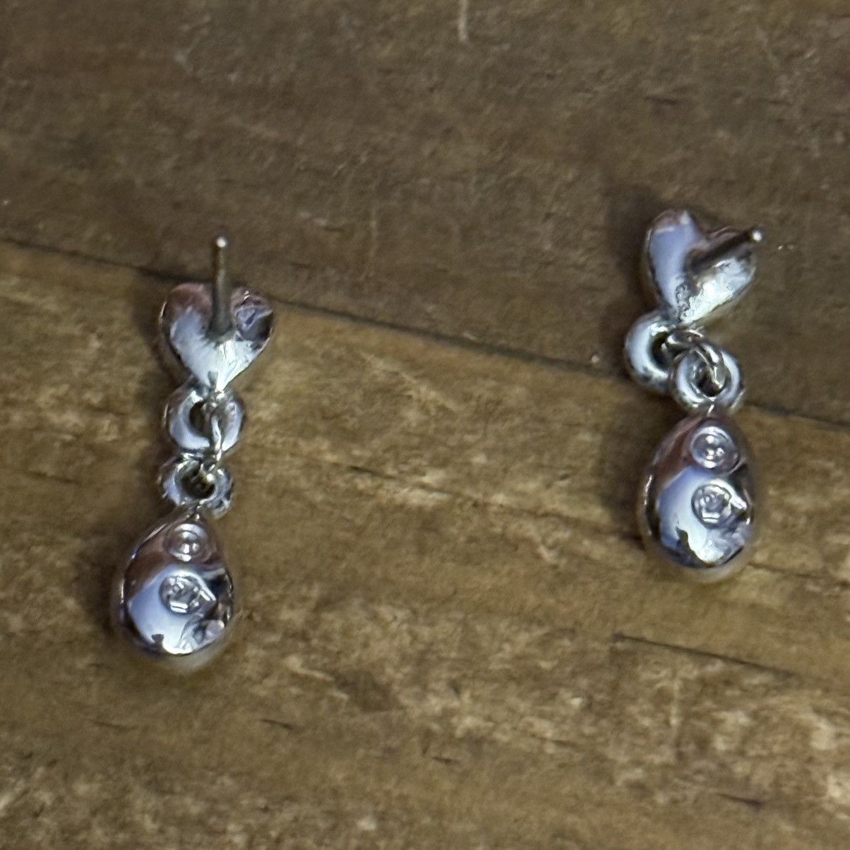 Swarovski Swarovski Fit drop heart and teardrop dangle earrings Size ONE SIZE - 6 Thumbnail