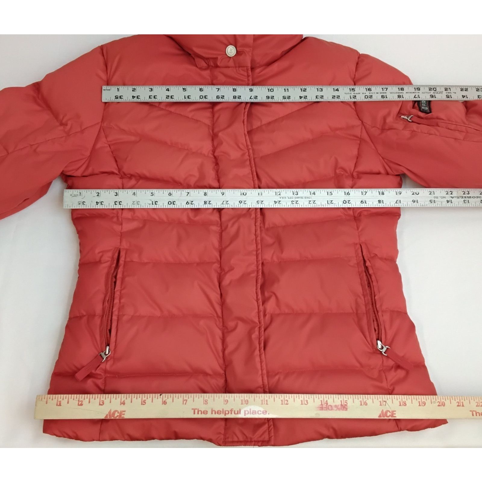 Bogner Bogner Fire and Ice Down Jacket Women's M Red Full Zip Size M / US 6-8 / IT 42-44 - 14 Thumbnail