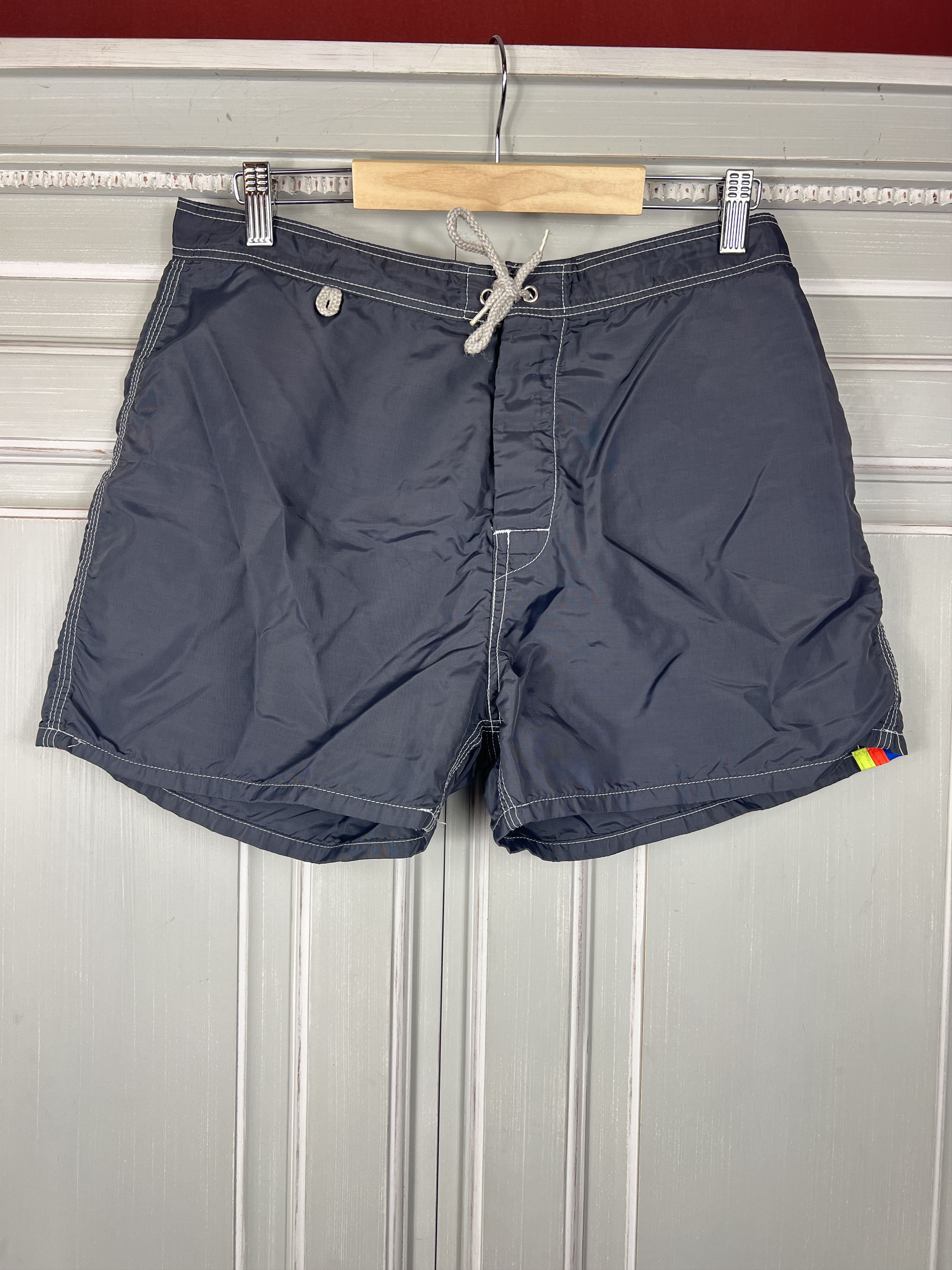 Sundek SUNDEK 33 BEACH BOARD SHORTS TRUNKS BATHSUIT S M Size US 33 - 3 Thumbnail