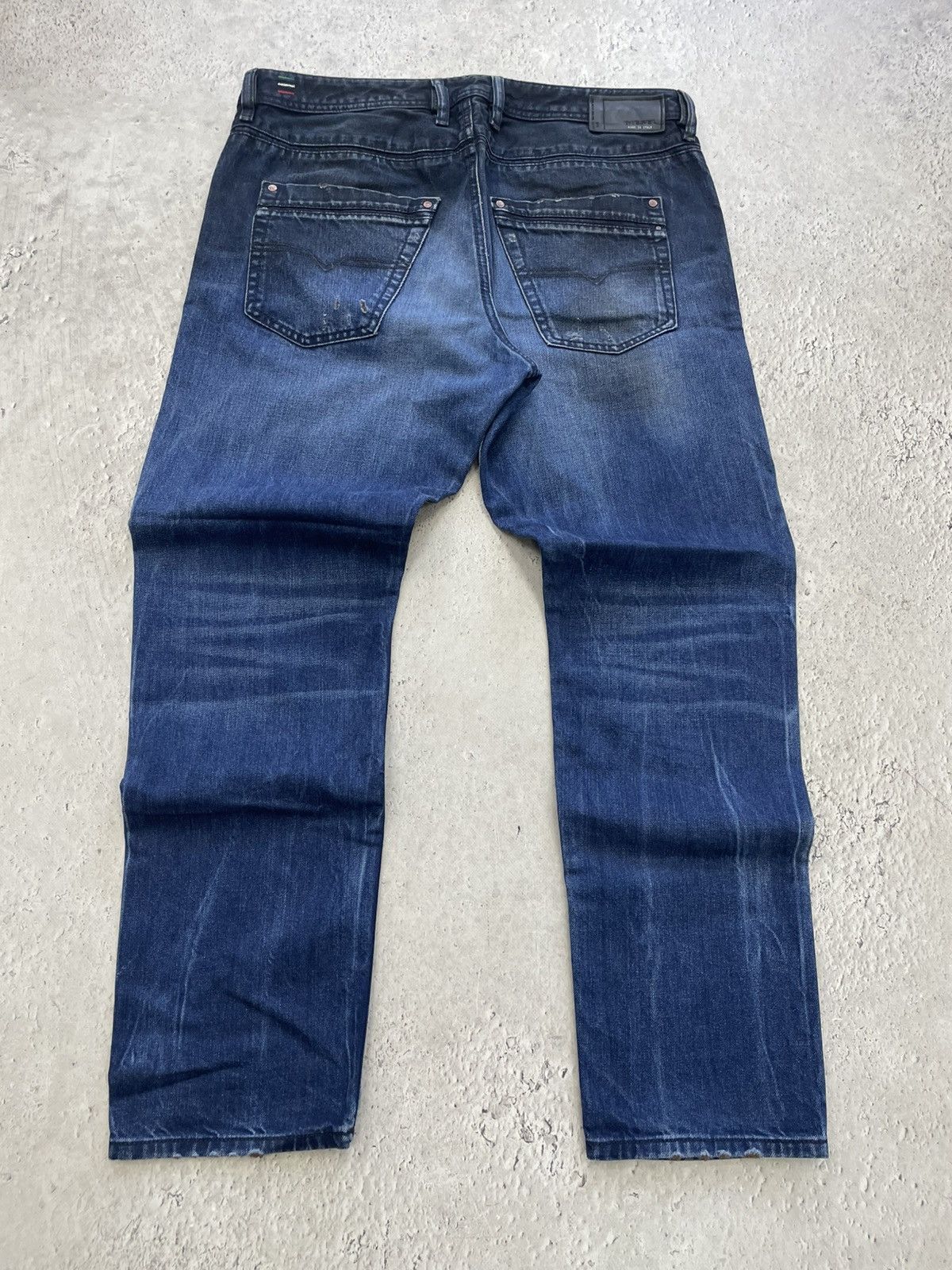 Diesel Diesel washed Distressed y2k jeans pants hype Size US 34 / EU 50 - 12 Thumbnail
