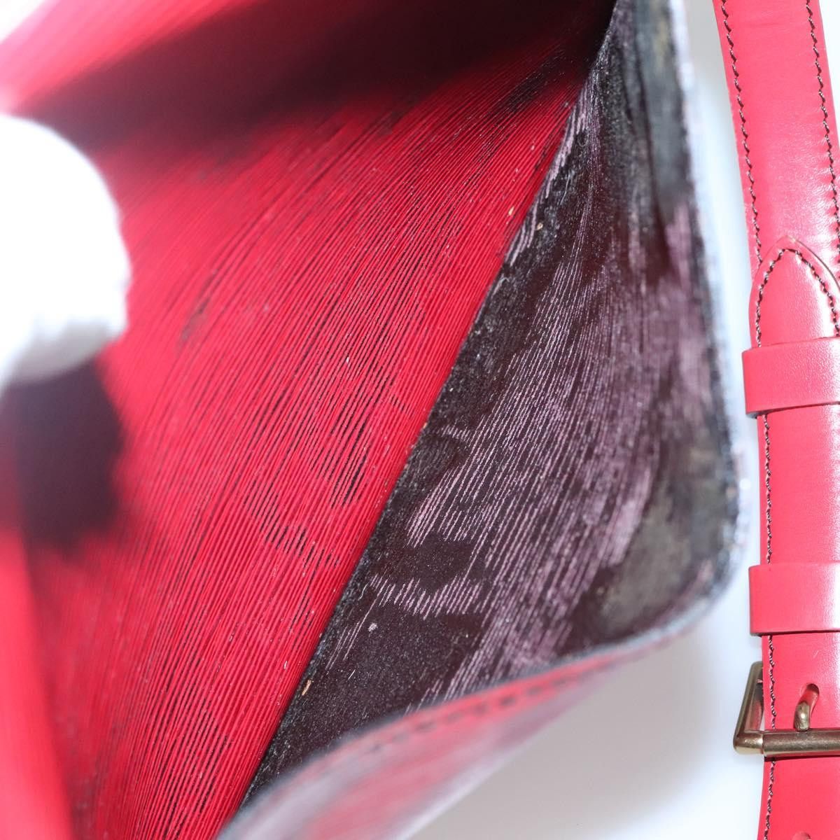 Louis Vuitton LOUIS VUITTON Epi Saint Cloud GM Shoulder Bag Red M52197 Size ONE SIZE - 11 Thumbnail