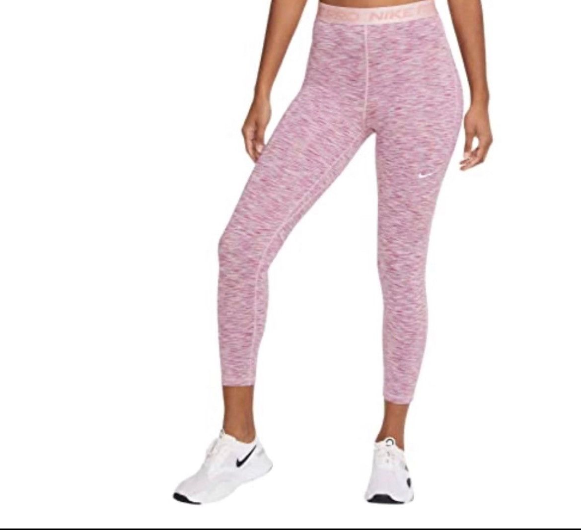 Nike Nike Women's PRO Space DYE Cropped Training Tights Size 26" / US 2 / IT 38 - 1 Thumbnail