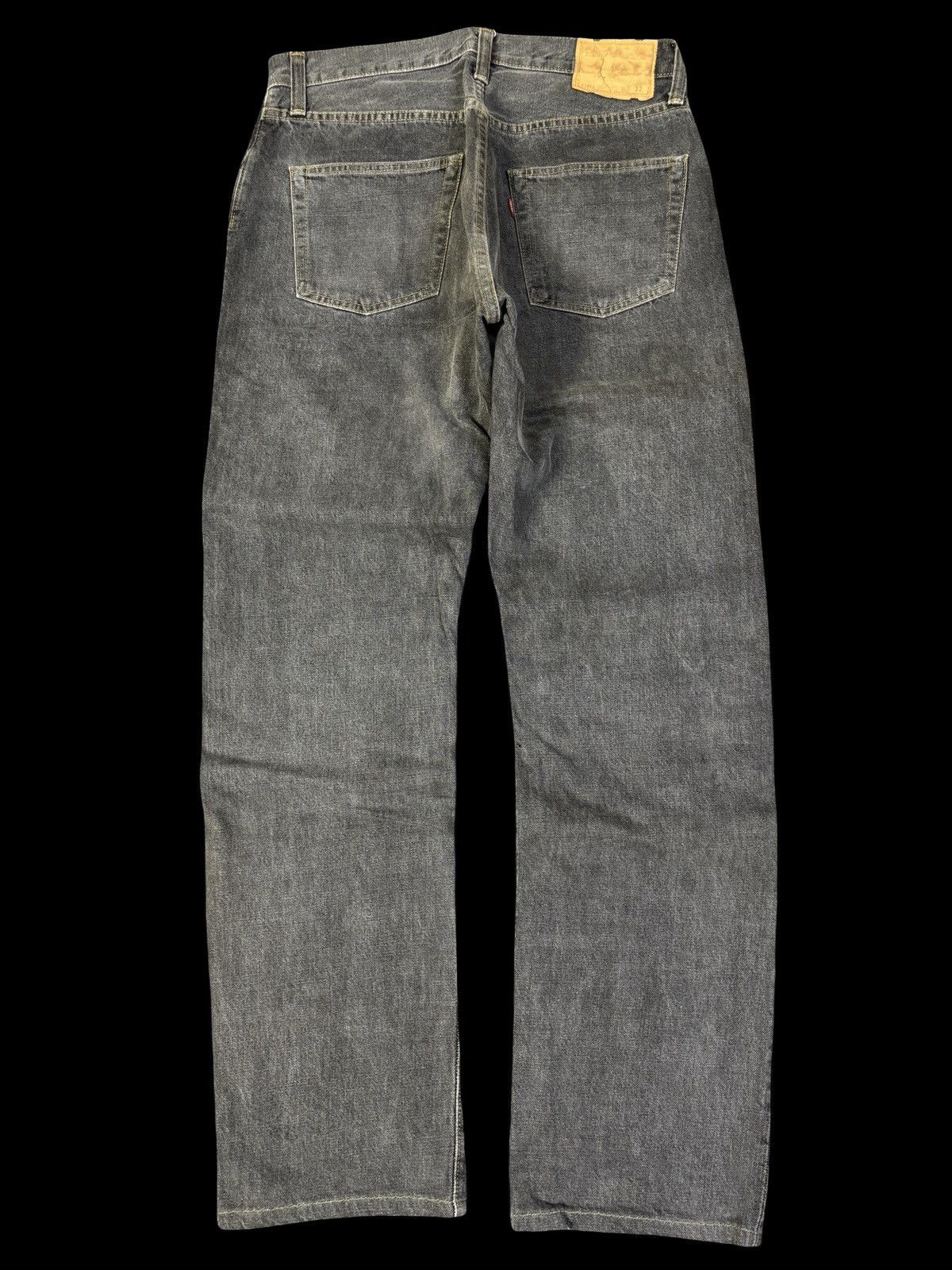 Japanese Brand Vintage John Bull Japan Black Wash Selvedge Denim K168 Size US 30 / EU 46 - 2 Thumbnail