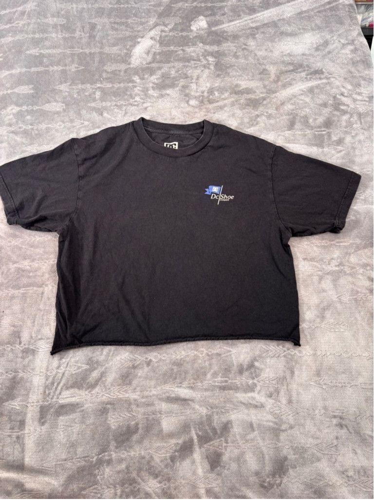 DC Men's DC Shoes Cut-off Crop T-Shirt, Black, Size M Size US XXL / EU 58 / 5 - 2 Thumbnail