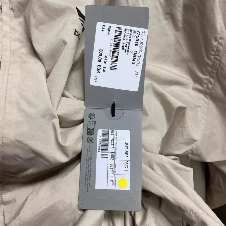 Balenciaga Balenciaga Adidas Khaki Gray Sun Protection Jacket-2505 Size US S / EU 44-46 / 1 - 6 Thumbnail