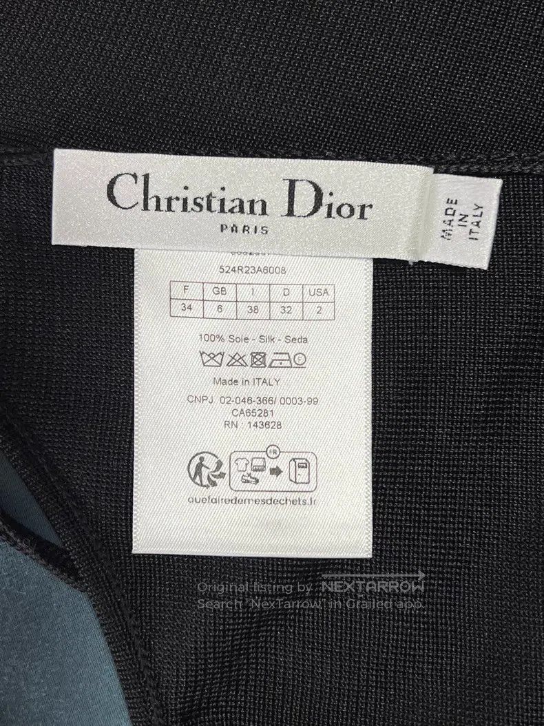 Dior Dior Black dress Size XS / US 0-2 / IT 36-38 - 6 Thumbnail