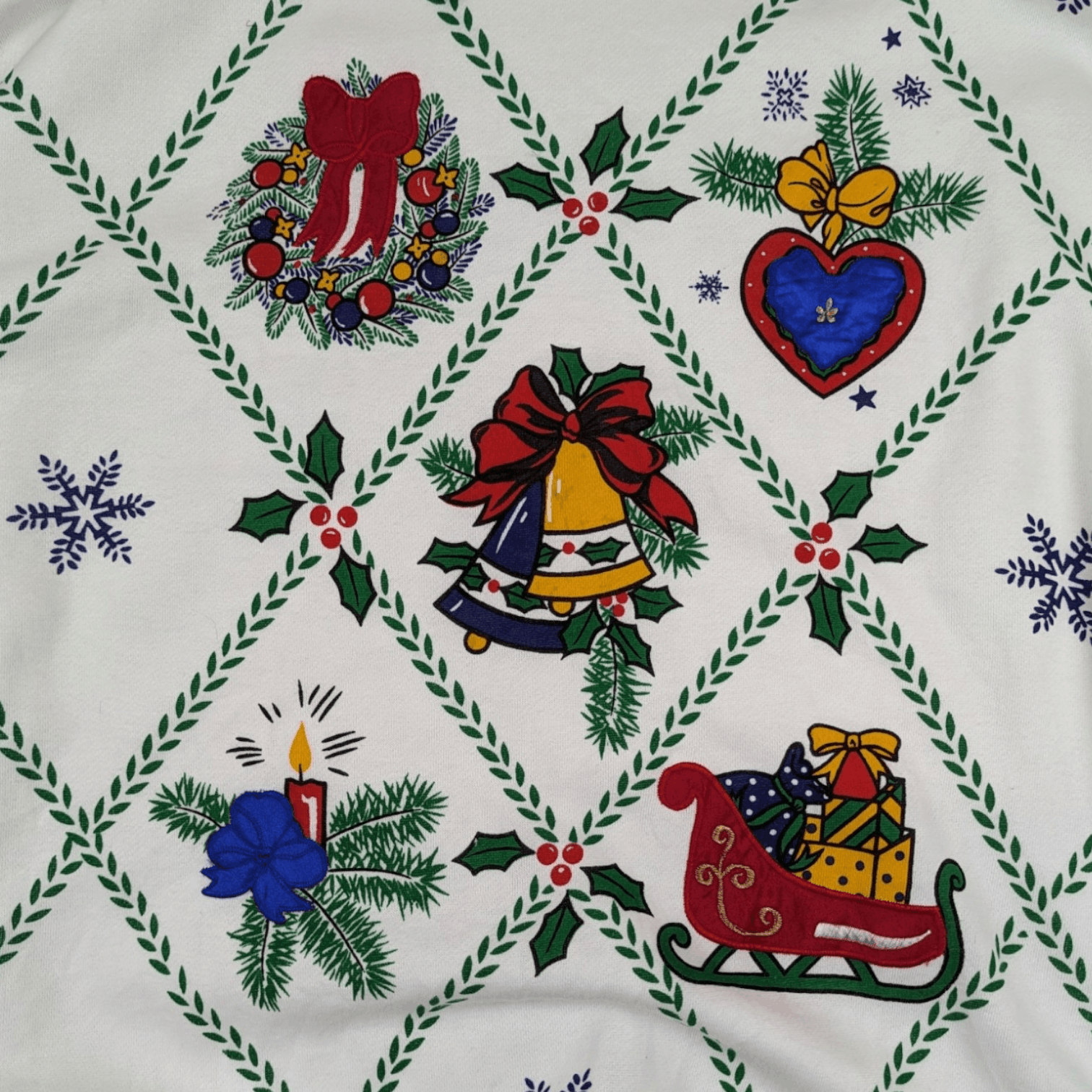 Japanese Brand Vintage 2000's CHRISTMAS Full Print Jumper Sweatshirt Size US XXL / EU 58 / 5 - 6 Thumbnail